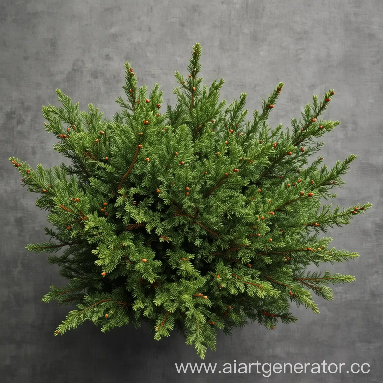 Minimalist-Green-Coniferous-Plant-Arrangement