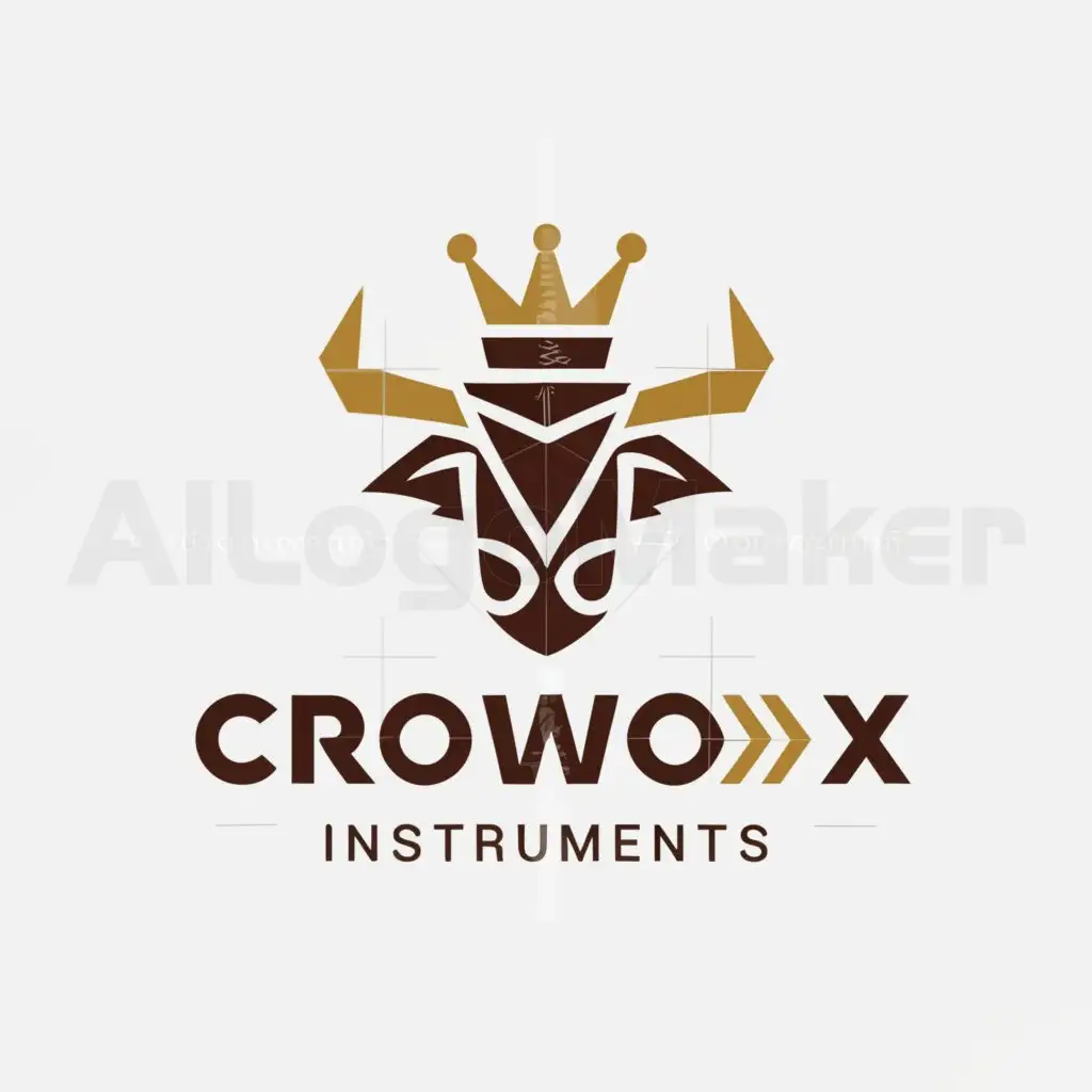 LOGO-Design-For-Crownoxx-Instruments-Ox-with-Crown-Symbol-for-Surgical-Manufacturer-Industry