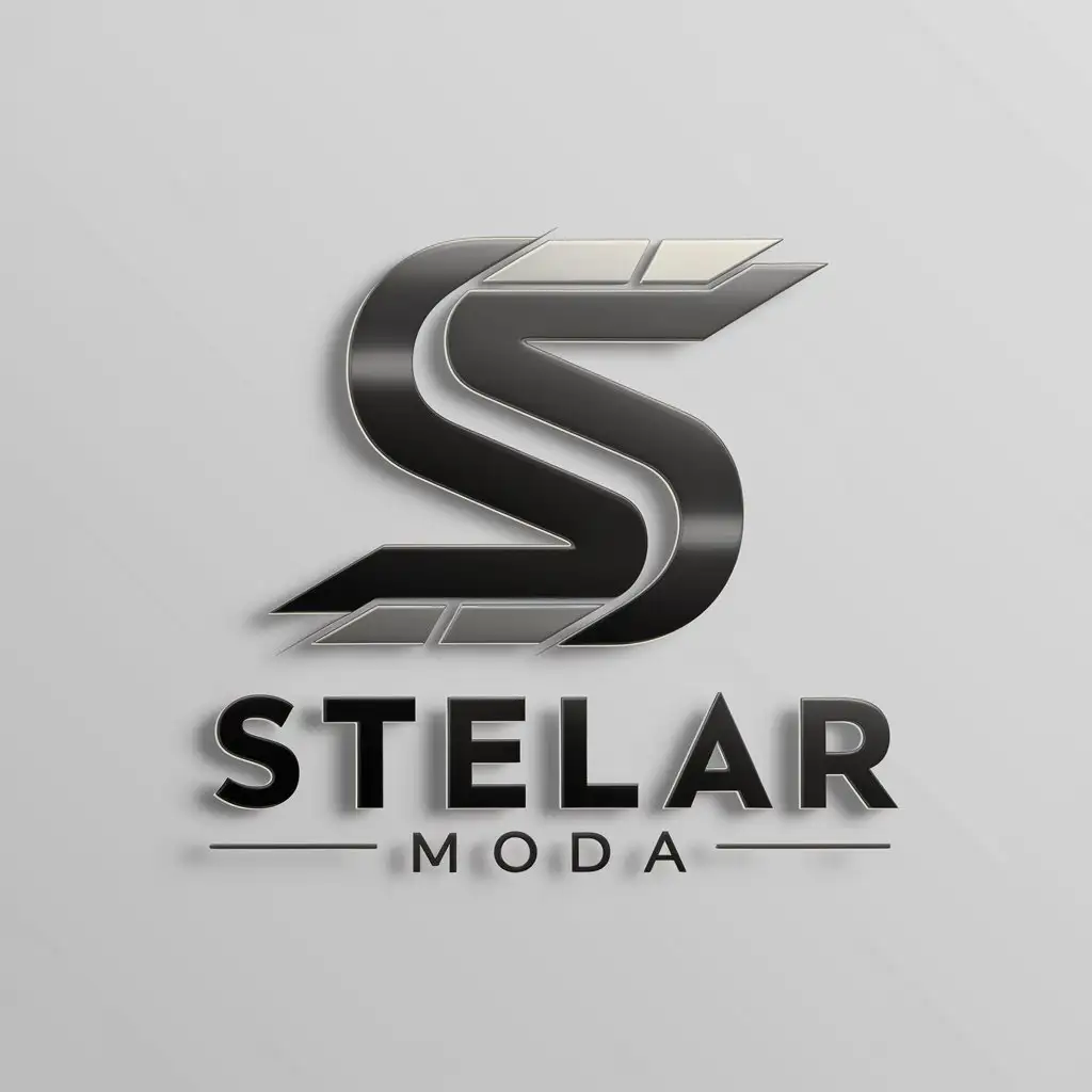 LOGO-Design-for-Stellar-Moda-Minimalist-Text-with-Stellar-Symbol-on-Clear-Background