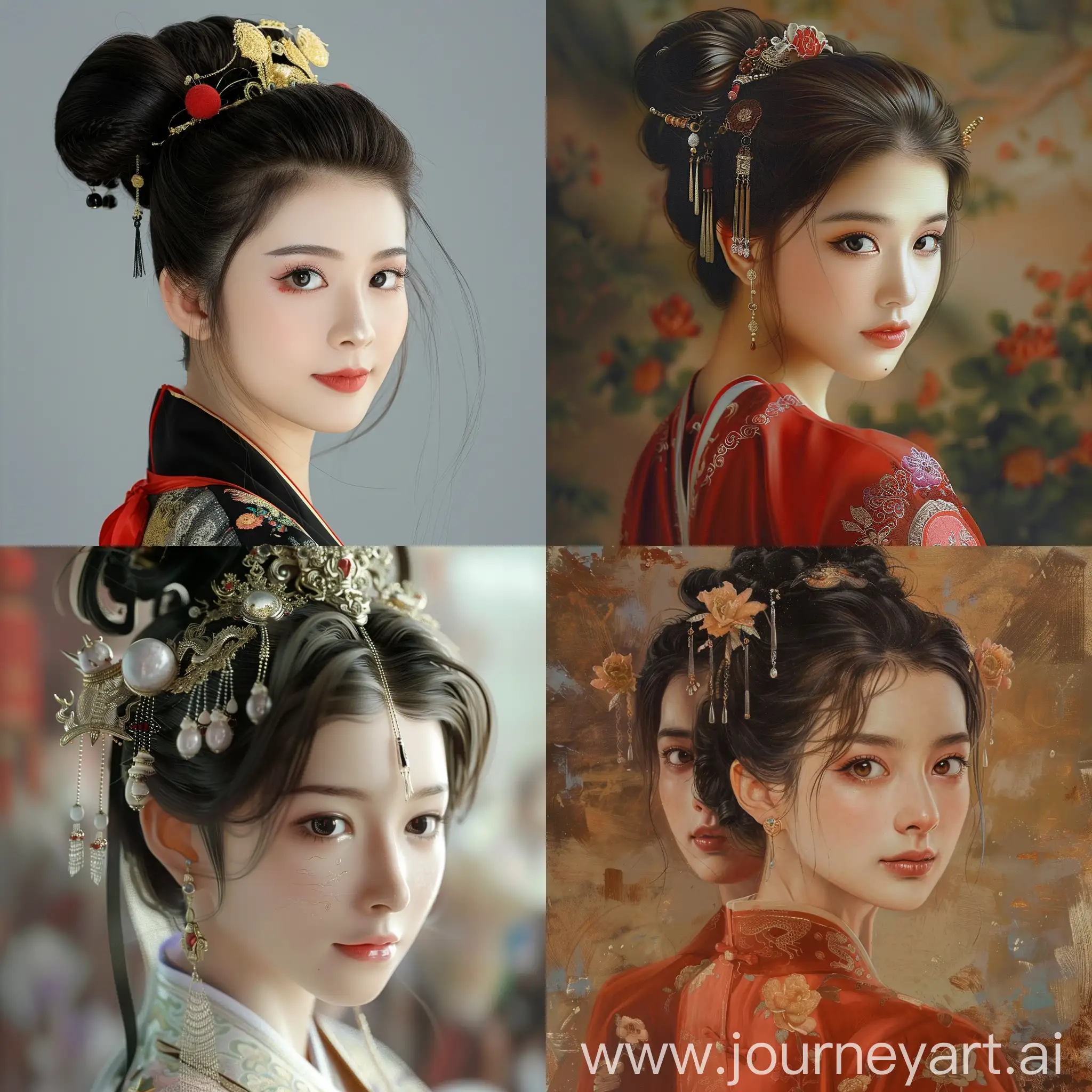 Elegant-Chinese-Woman-with-Classic-Hairstyle-Portrait