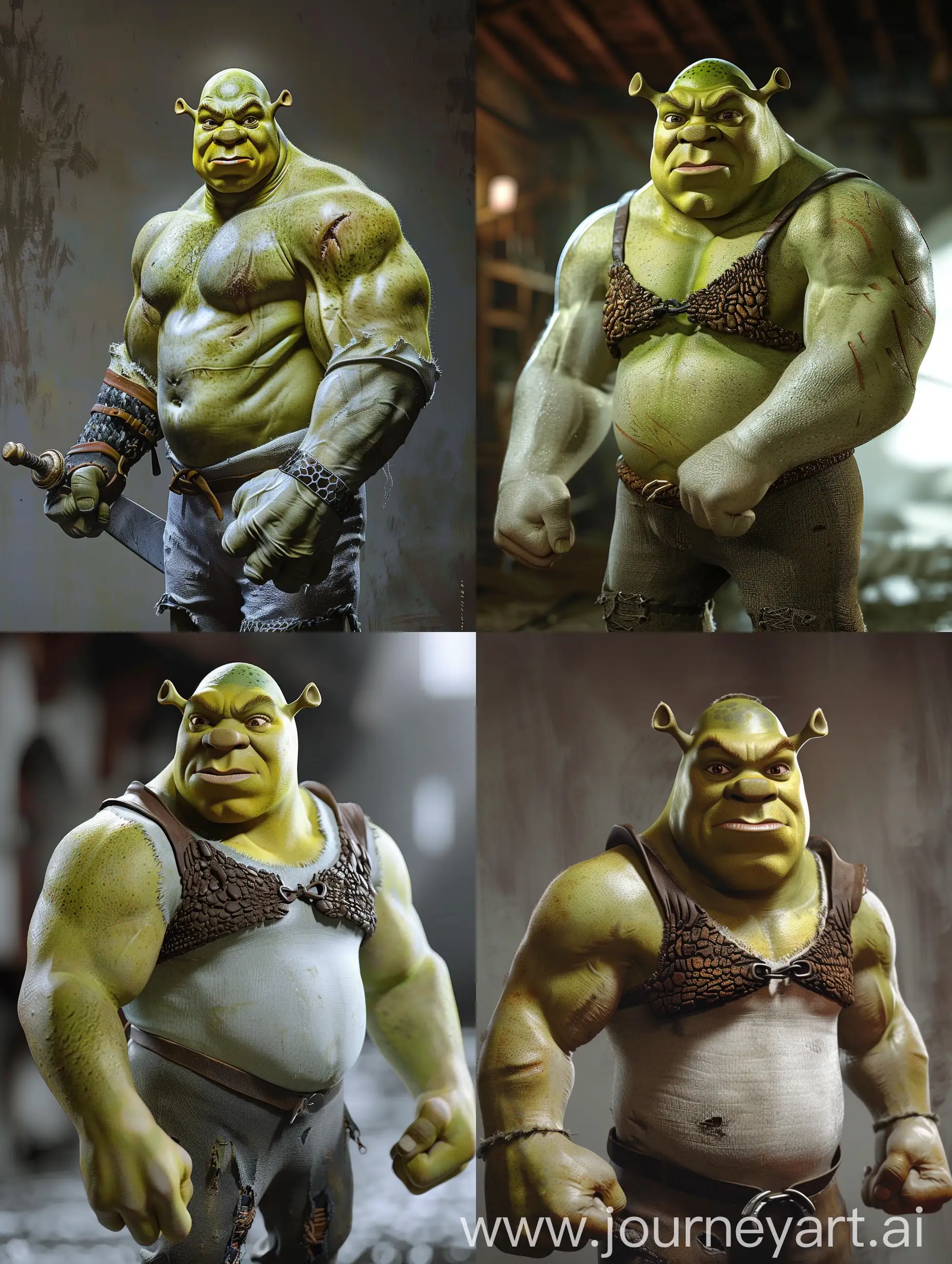 Powerful-MuscleBound-Shrek-in-Dynamic-Pose