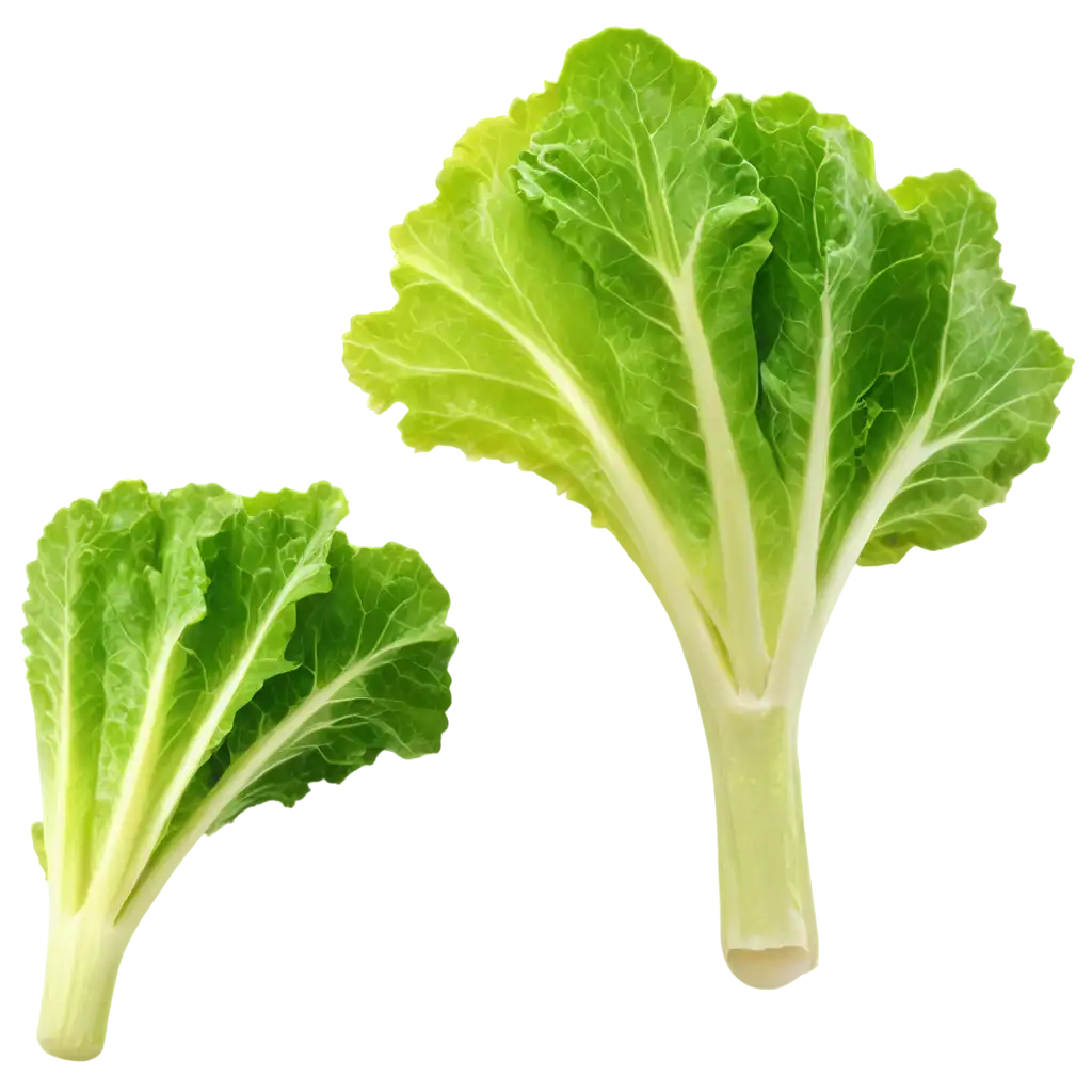 Crisp-and-Vibrant-Lettuce-Leaf-PNG-Image-Freshness-Captured-in-HighQuality-Format