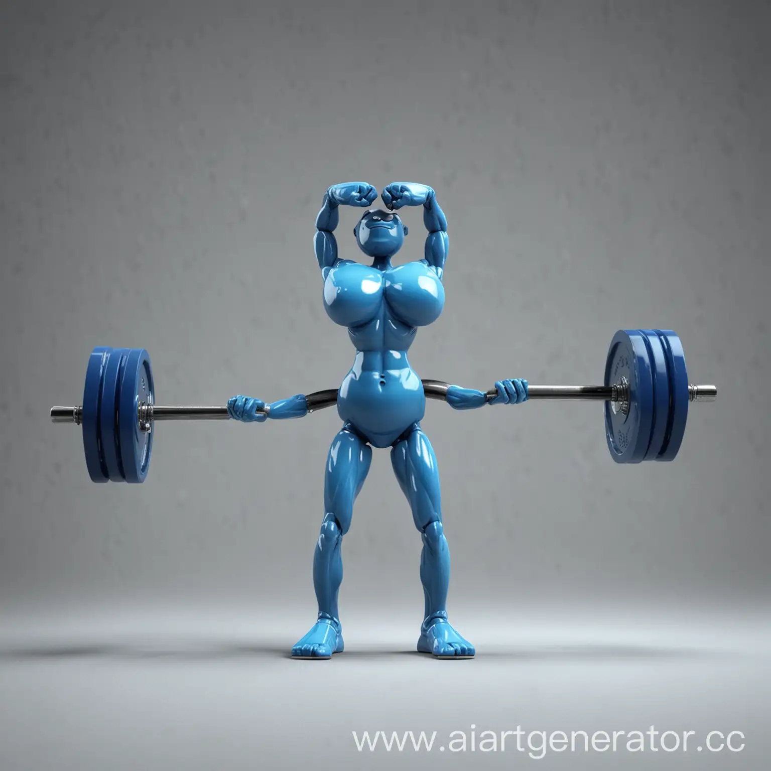 3D-Heart-Weightlifting-Strong-Heart-Concept-with-Blue-Barbell