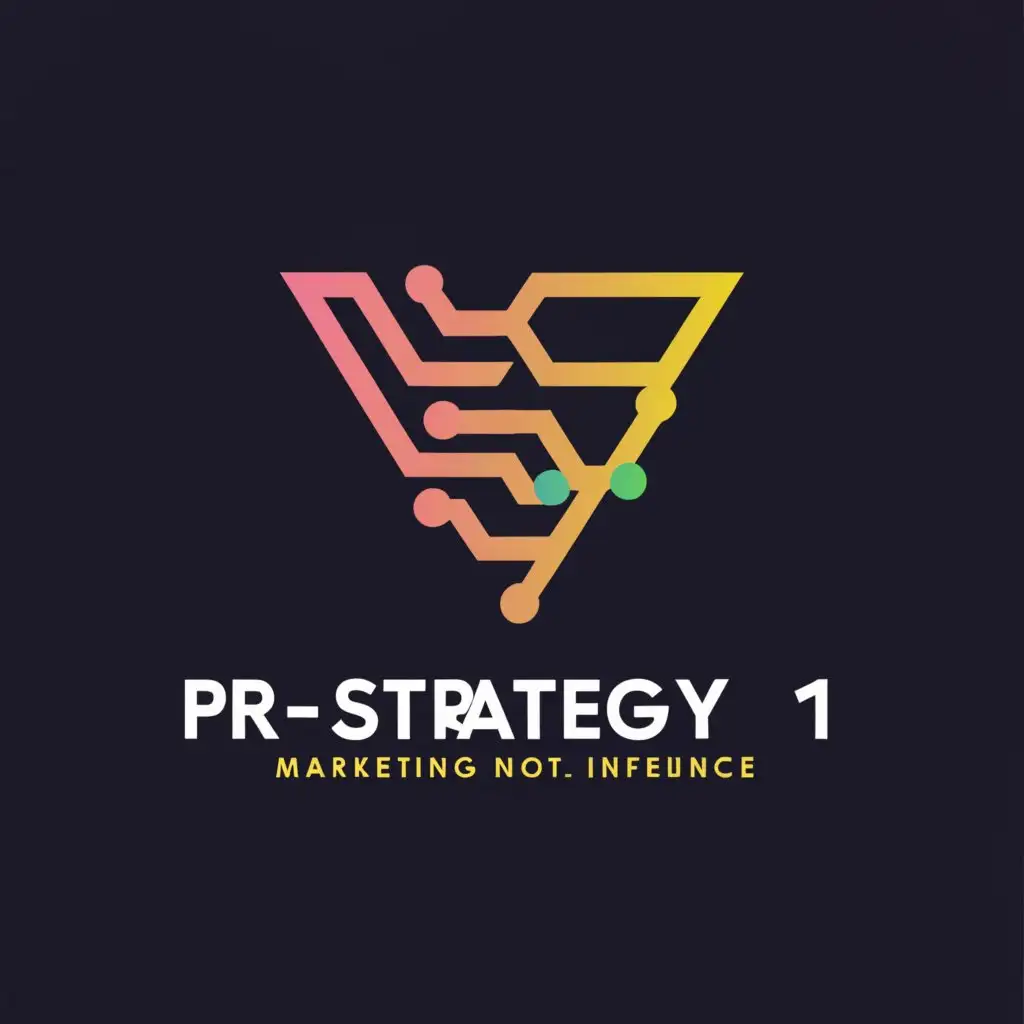 a logo design,with the text "PR - Strategy No. 1", main symbol:marketing,Moderate,be used in Internet industry,clear background