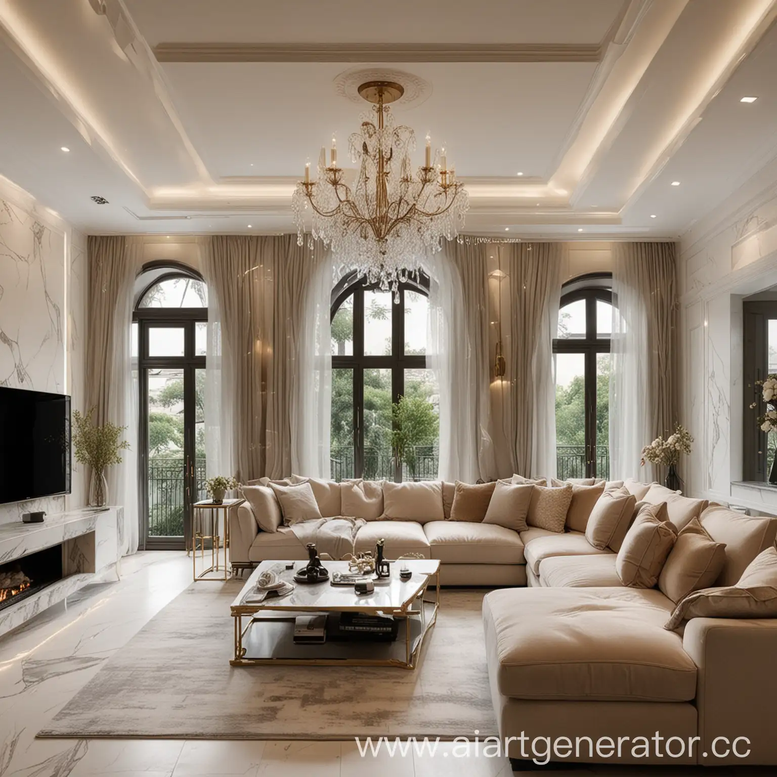 Luxurious-HighQuality-Living-Room-Renovation