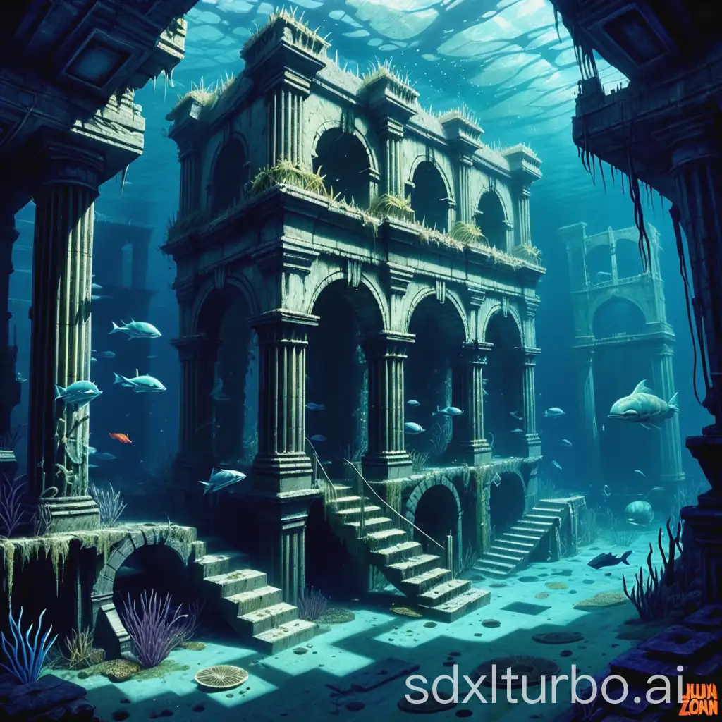 Aquatic ruin zone