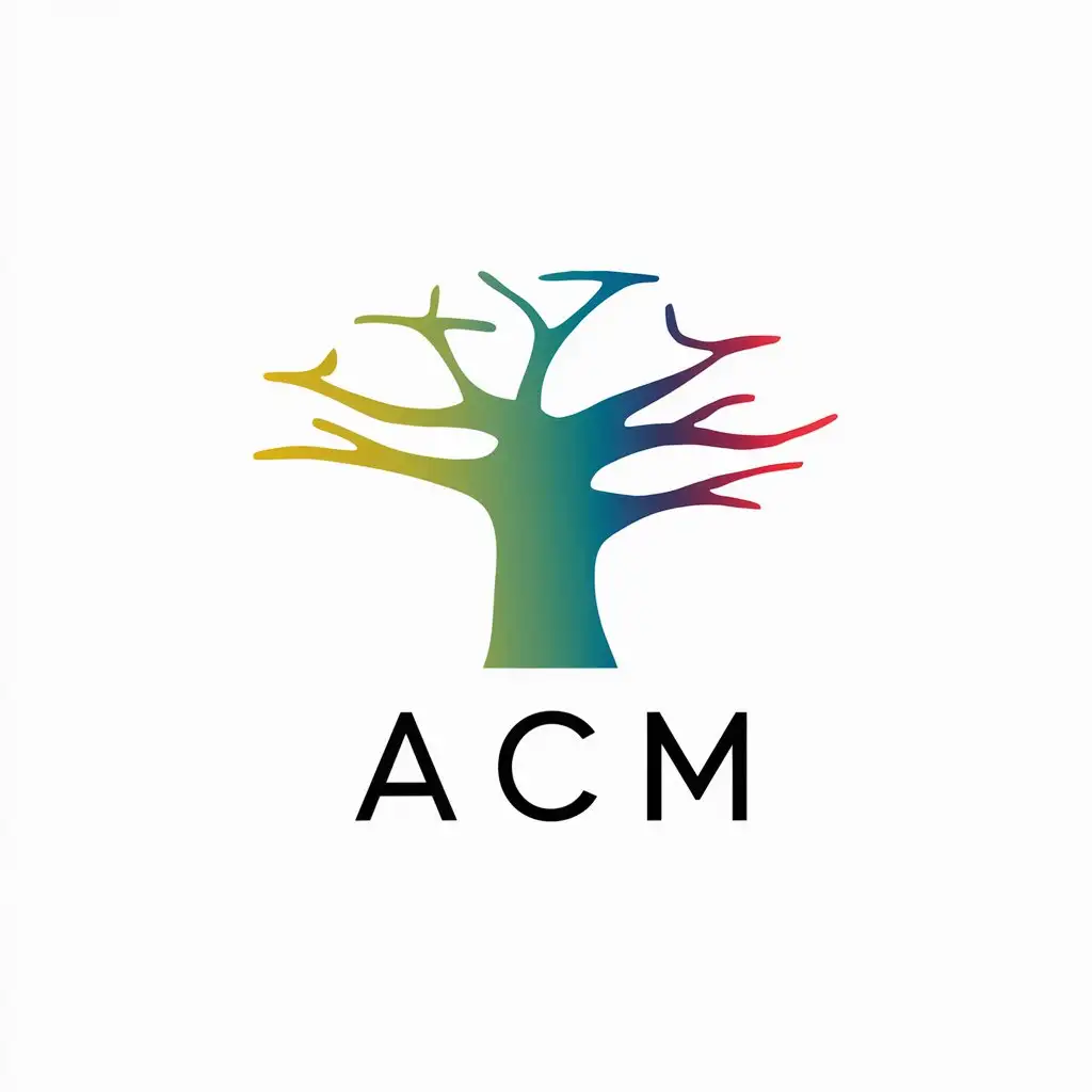 ACM NonProfit Logo Inspiring Hope and Kindness with Baobab Tree