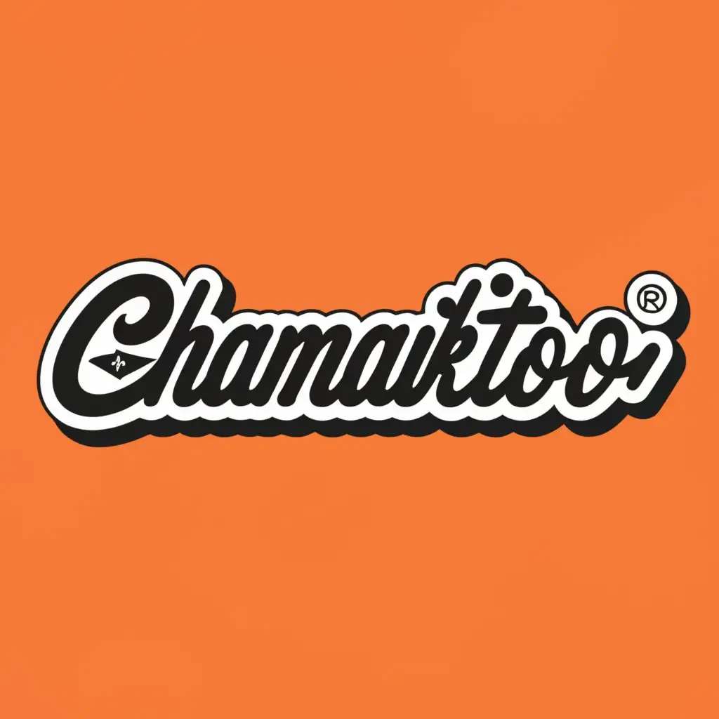 a logo design,with the text "chamakito", main symbol:jordan, nike,Moderate,be used in Others industry,clear background