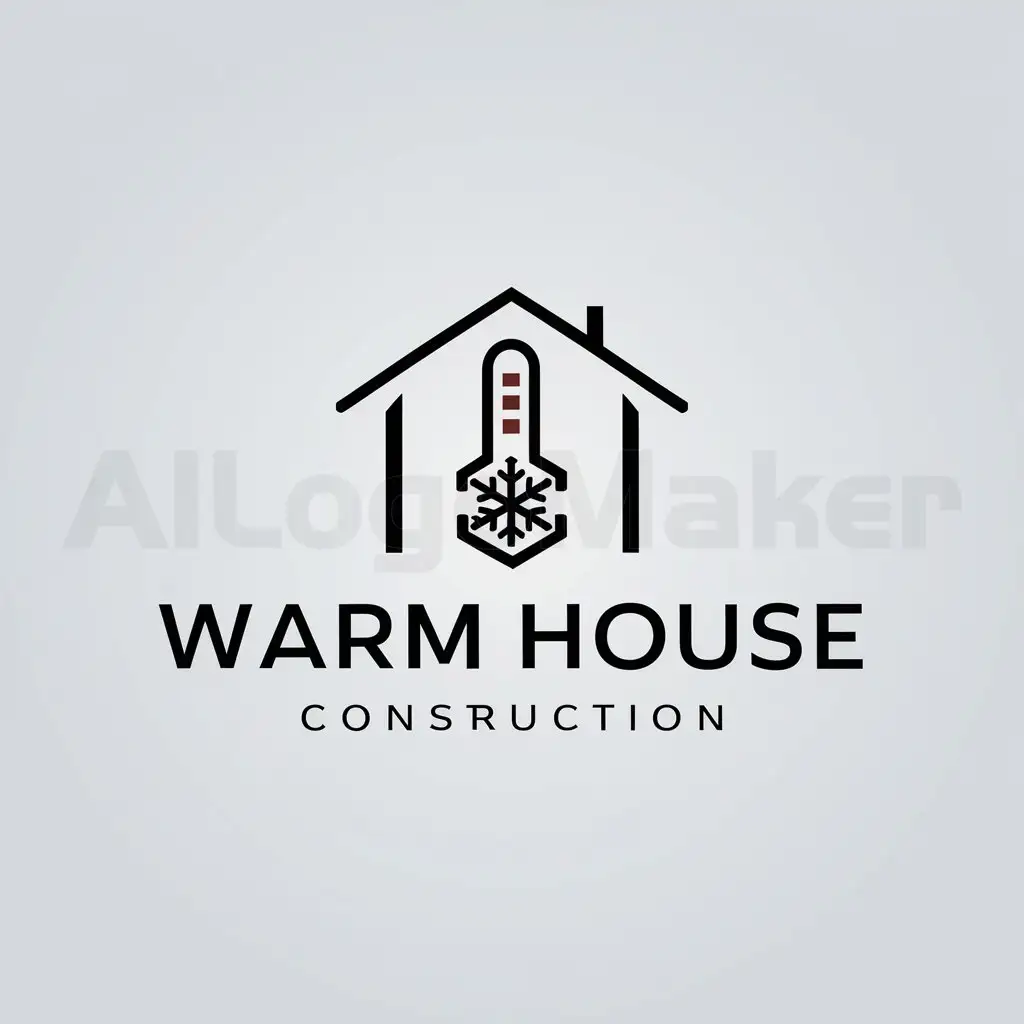 LOGO-Design-for-Warm-House-Cozy-Heating-Solutions-with-Thermometer-Snowflake-and-House