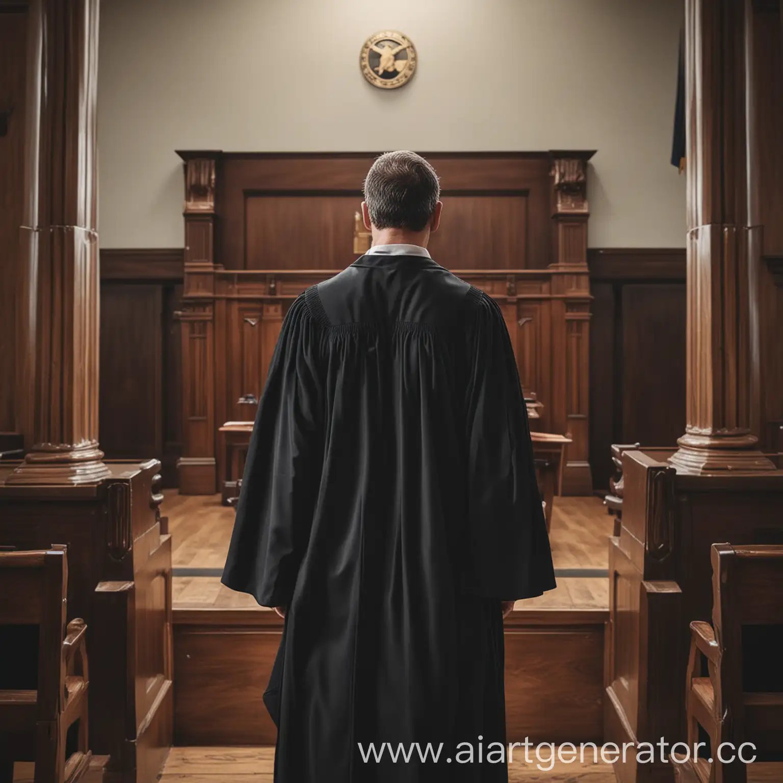 Courtroom-Judge-in-Robe-Viewed-from-Behind