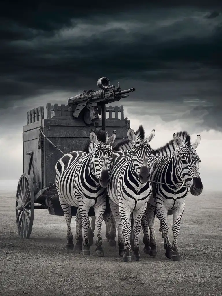 Zebras-Pulling-Tachanka-with-Mounted-Machine-Gun