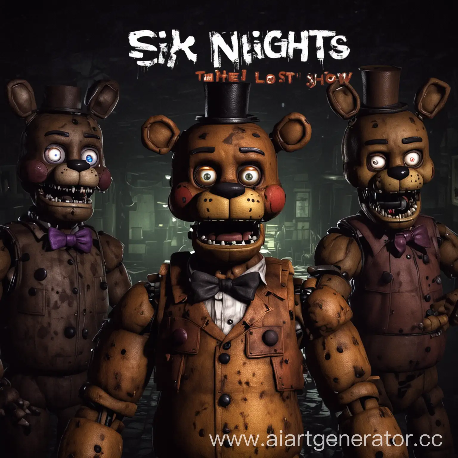Six Nights At Fnaf Games_360 The Lost Show