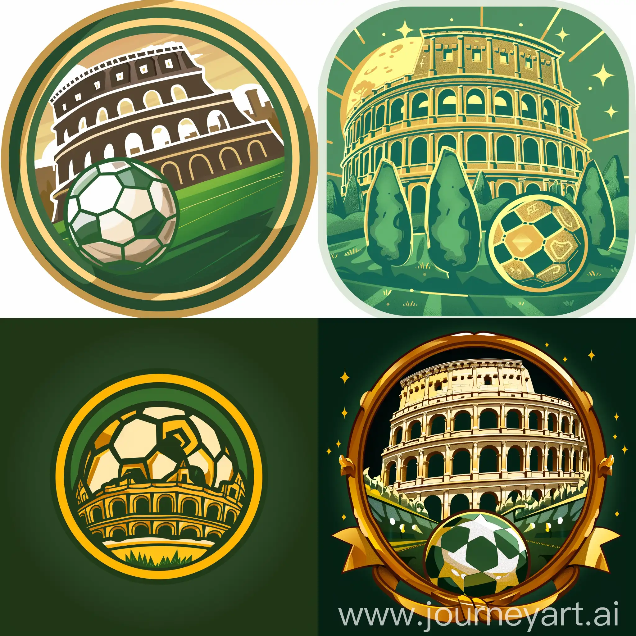 Football-Colosseum-Channel-Logo-Dynamic-Stadium-Fusion