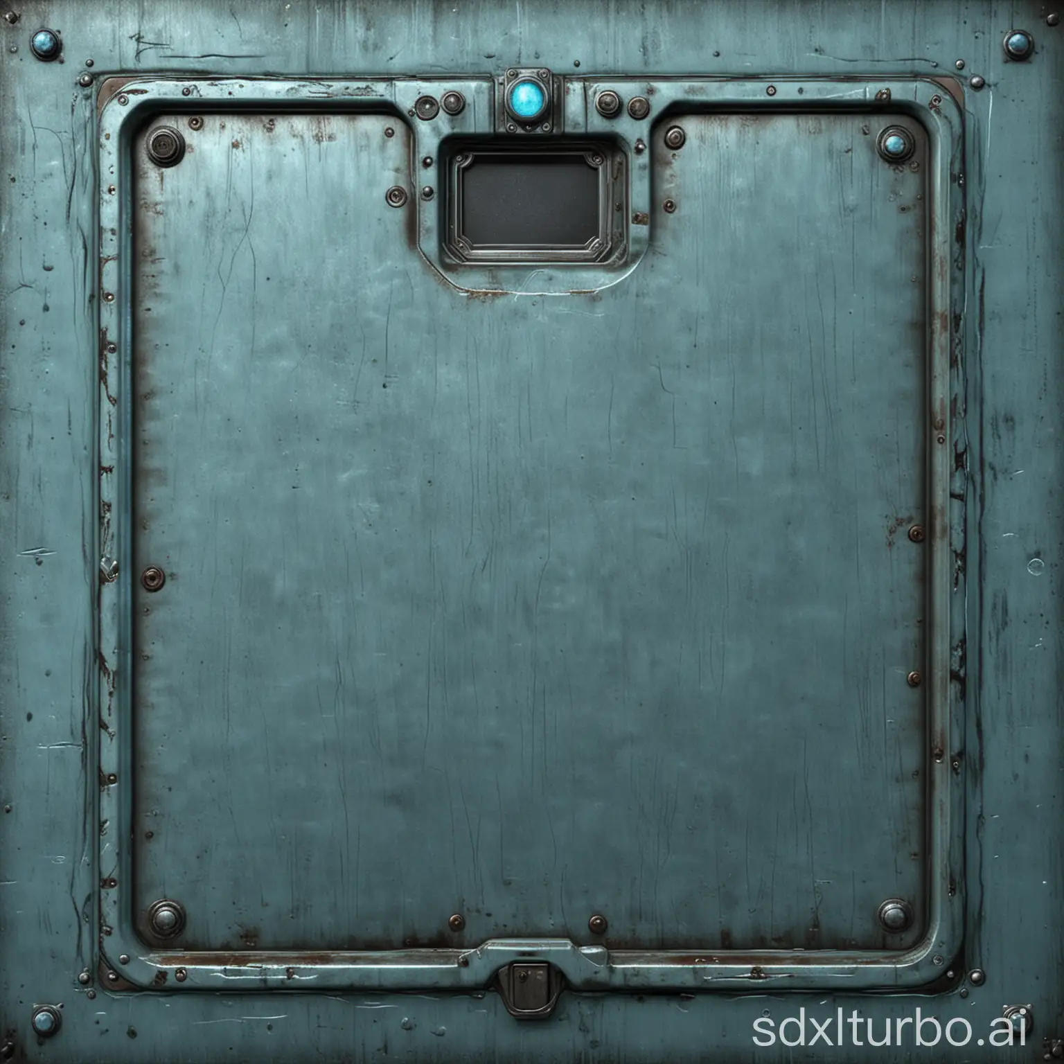 a light blue metal space GUI texture