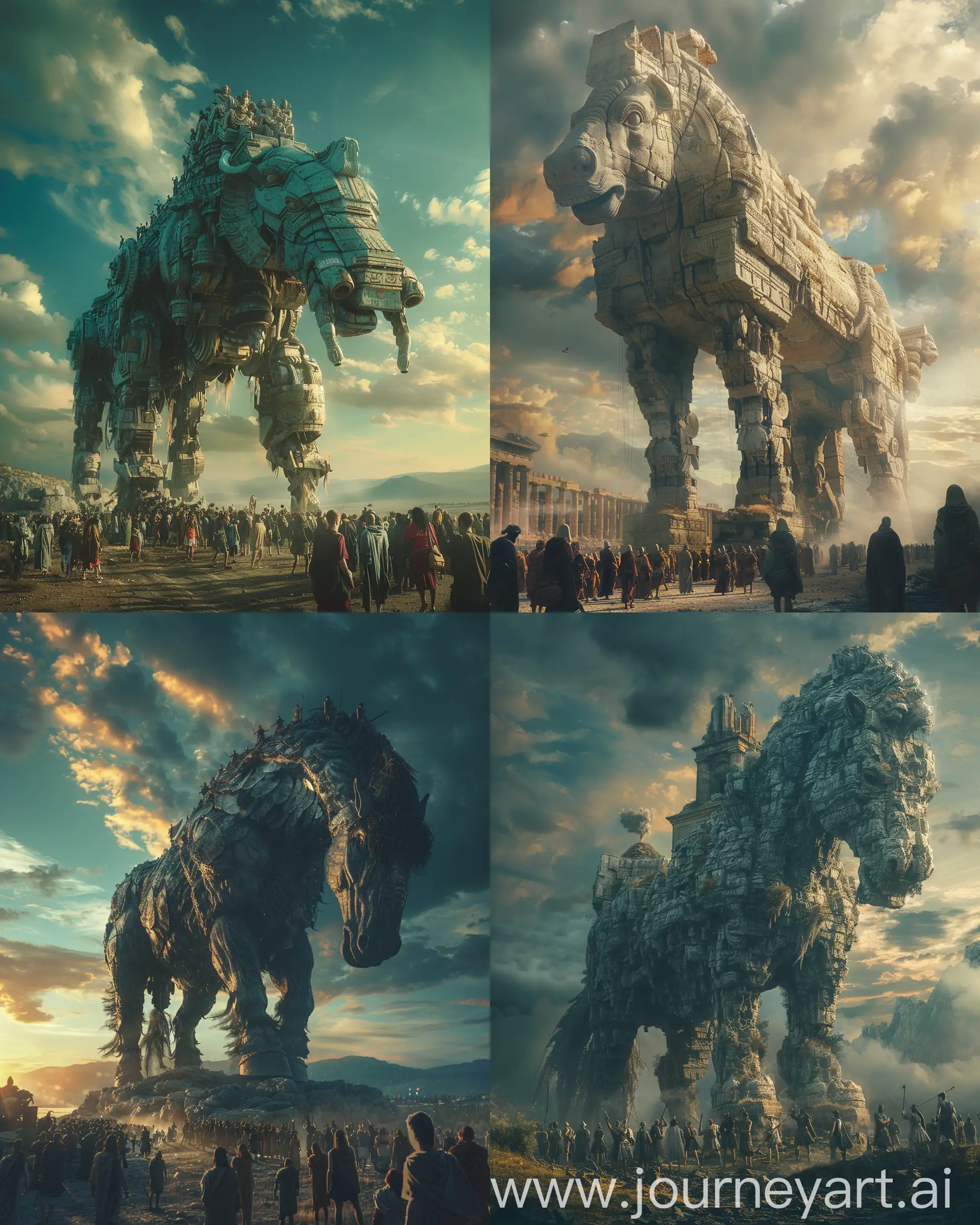 Trojan-Horse-Surrounded-by-Greek-Gods-in-Cinematic-High-Resolution