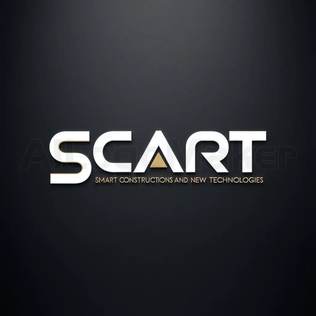 a logo design,with the text "SCANT", main symbol:Logo Design Contest for SCANT (Smart Constructions And New Technologies)nnContest Description:nnWe are excited to announce a logo design contest for our company, SCANT (Smart Constructions And New Technologies). SCANT is a cutting-edge software development company specializing in the online gaming and gambling industry. We create advanced software solutions for online casino management and seamless integration with games from third-party providers.nnContest Details:nn- Prize: $100 for the best logo designn- Company Name: SCANT (Smart Constructions And New Technologies)n- Industry: Software Development for Online Gaming (Gambling) Industryn- Design Preferences:n- Preferred Colors: Black and Gold (open to suggestions)n- Style: Modern, sophisticated, and professionaln- Elements: The logo should reflect innovation, technology, and the gaming industrynnSubmission Requirements:nn1. Submit your original logo design in high-resolution format.n2. Include a brief description of the design and the inspiration behind it.n3. Ensure the logo is scalable and works well in both color and black-and-white formats.n4. Provide both horizontal and vertical versions of the logo, if possible.nnJudging Criteria:nn- Creativity and originalityn- Relevance to the company's industry and valuesn- Visual appeal and aestheticsn- Versatility and scalability,Minimalistic,clear background