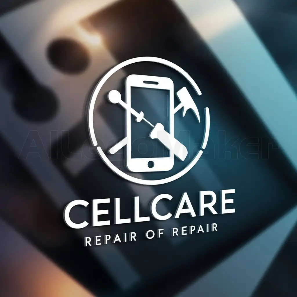 LOGO-Design-for-CellCare-Sleek-Symbol-of-Mobile-Repair-on-Clear-Background