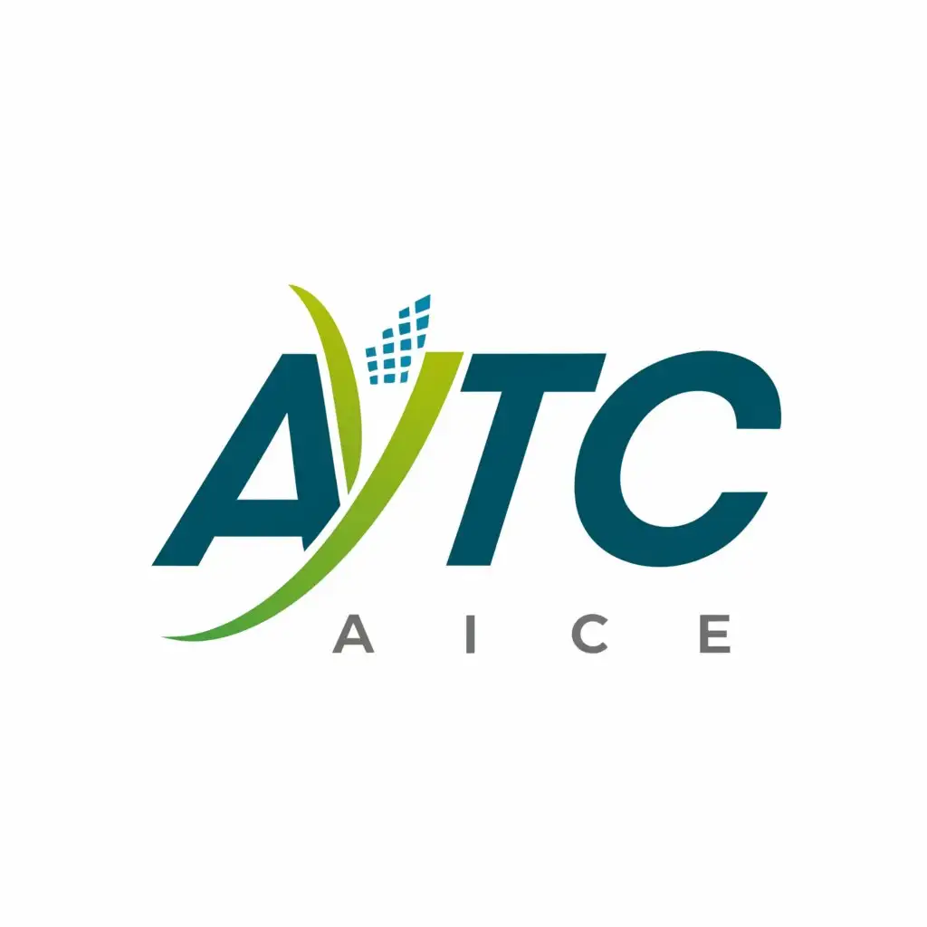a logo design,with the text "AITC", main symbol:create a Minimalist Logo and CI Design called
"Advanced International Trading Company", or "AITC",  is a newly-established Saudi based company founded by a big group who runs many companies and activities in the MENA and Asia region. The main company activity is distribution of food and non-food products to home and business .. The vision is to become the leading and top advanced disrupter in the country and GCC region by providing innovative and high quality service..
the logo name is "Advanced International Trading Company", or "AITC", 
AITC aims to grow the B2B presence by enhancing the partnership with world-class manufacturers to ensure a consistent supply of goods, and B2C to arrive to each consumer with the lates supply technology.

- Main elements: (AITC) in a modern, minimalist script
- Colors: Predominantly open to accept any color that reflect the description above
- Additional symbol or emblem desirable
- Modern, classic, minimalist, professional
- Should communicate values: reliability, leading, advanced, innovative, professionalism, success, modernity, and futurism

NO HANDWRITTEN STYLE FONTS!,
- NO SERIFS PLEASE!,
- NO LOGOS WITHOUT A CONCEPT AND PLANNING!,

no gradient color. 
don't explain, don't concept, not need any concept, not need any explain.,Moderate,be used in Others industry,clear background