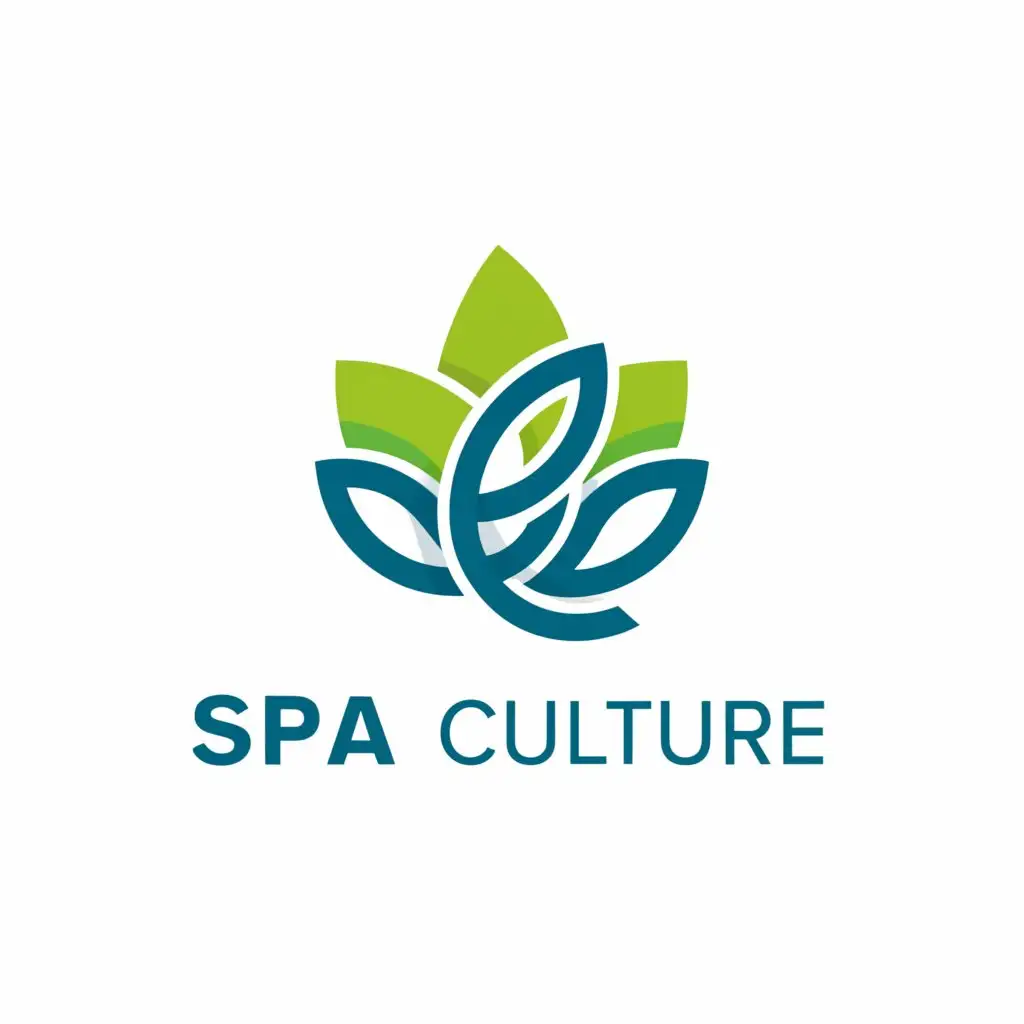 a logo design,with the text "Spa Culture", main symbol:SpaPool,complex,be used in Beauty Spa industry,clear background