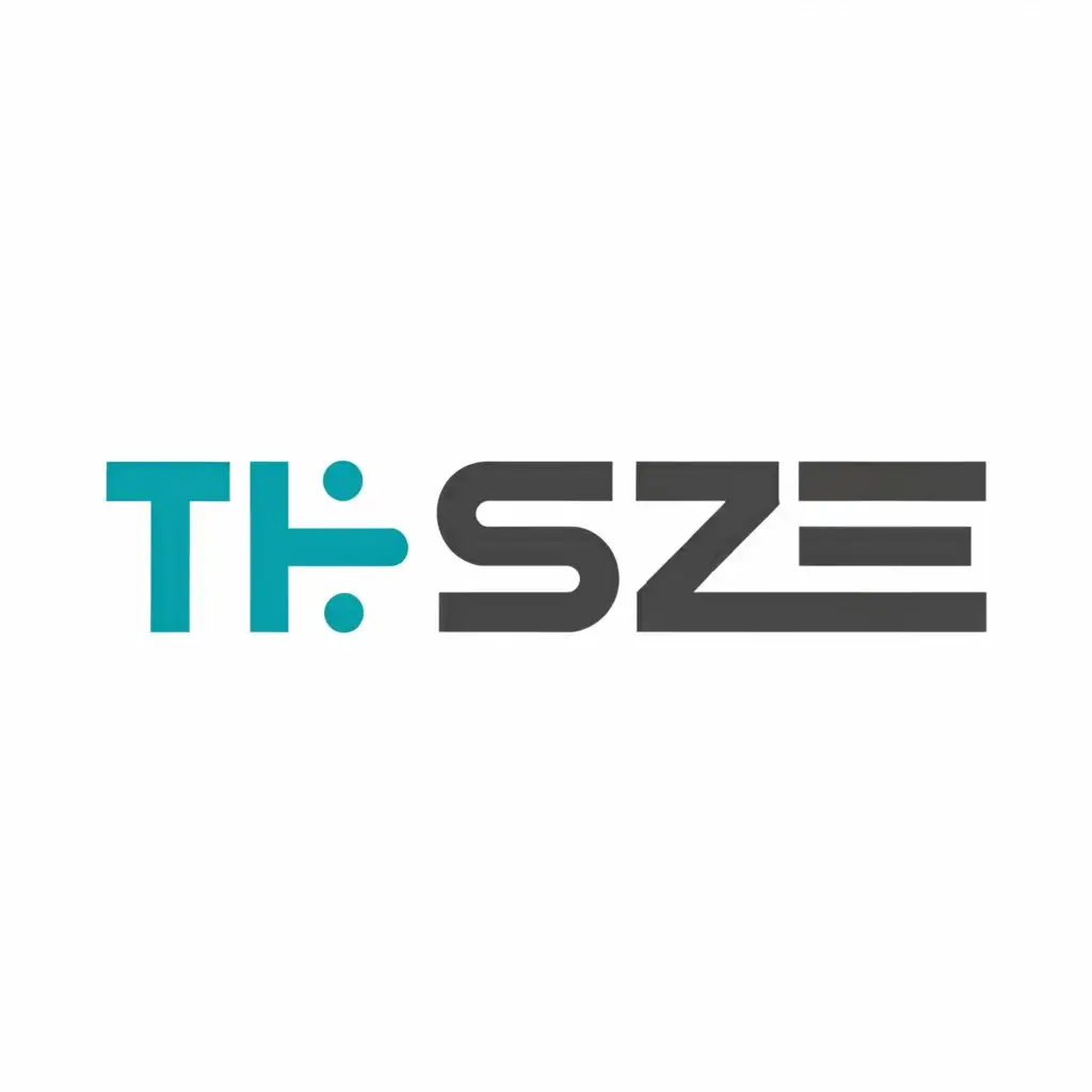 a logo design,with the text "The Size", main symbol:technology,Minimalistic,be used in Technology industry,clear background