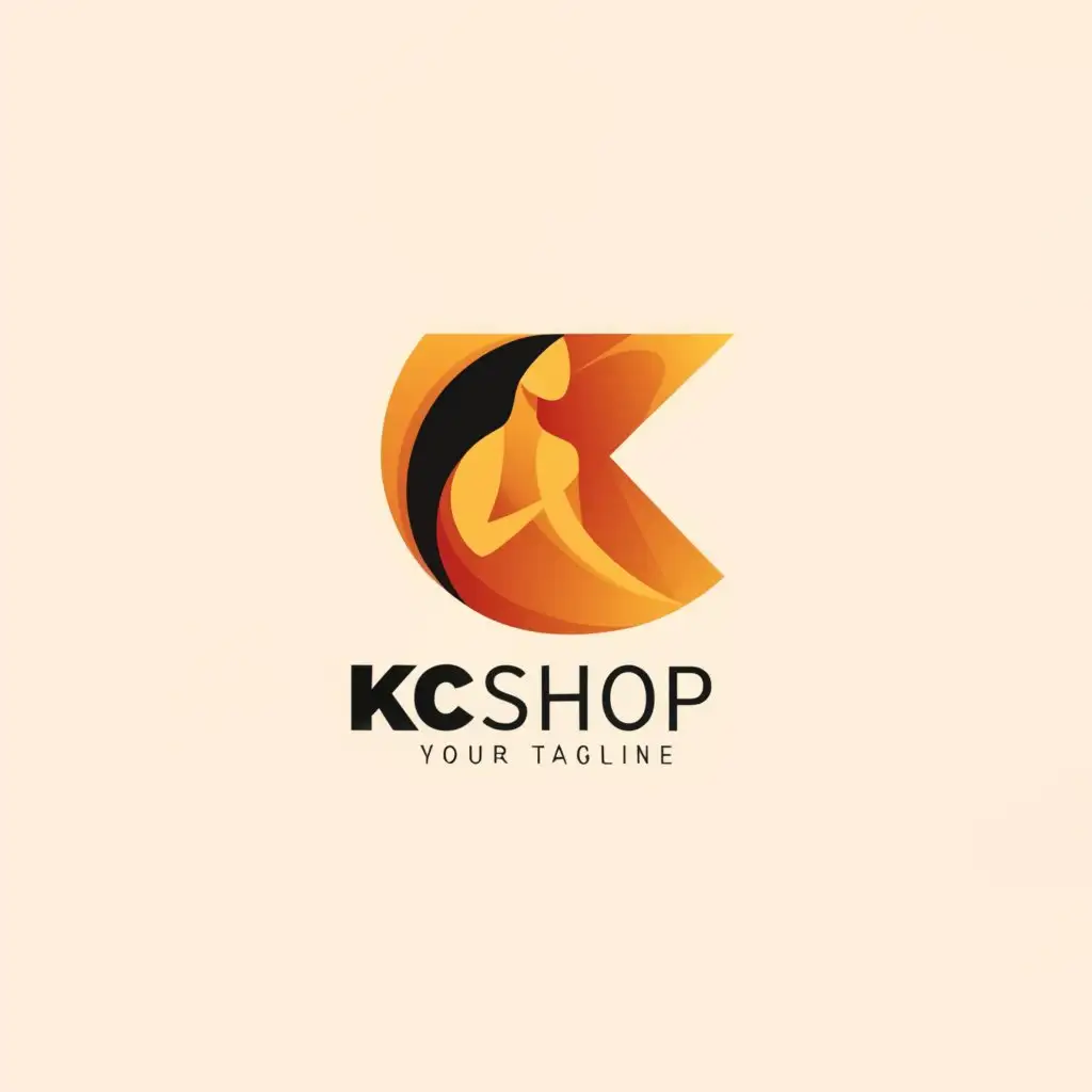 a logo design,with the text "K_C_Shop", main symbol:For women,Moderate,clear background