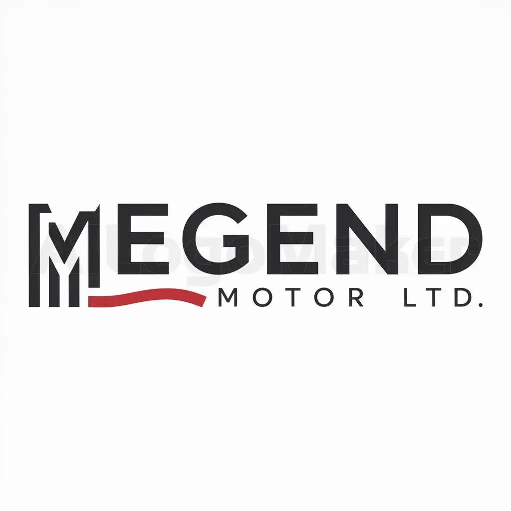 a logo design,with the text "Legend Motor Ltd.", main symbol:Legend Motor Ltd.,Moderate,be used in Automotive industry,clear background