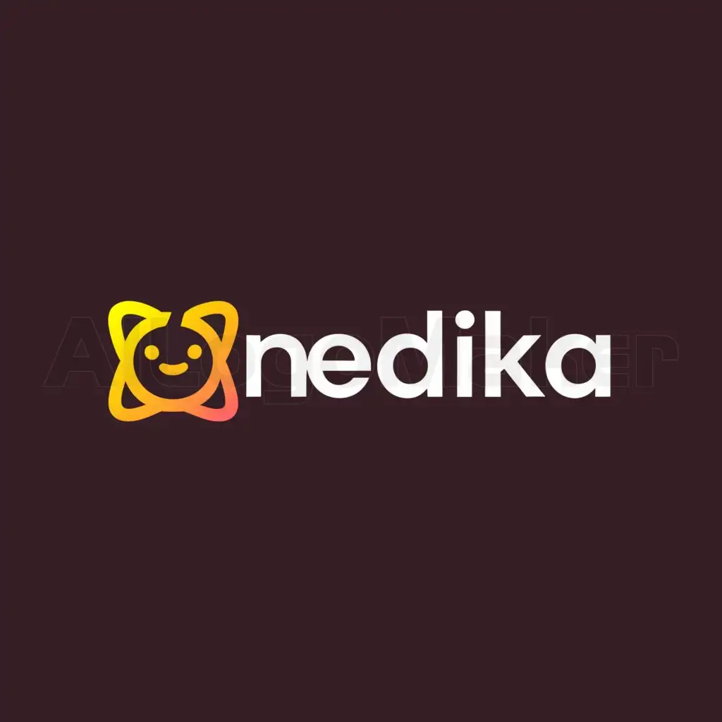 a logo design,with the text "Medika", main symbol:a funny emoji for telegram channel with fun content,complex,be used in Internet industry,clear background