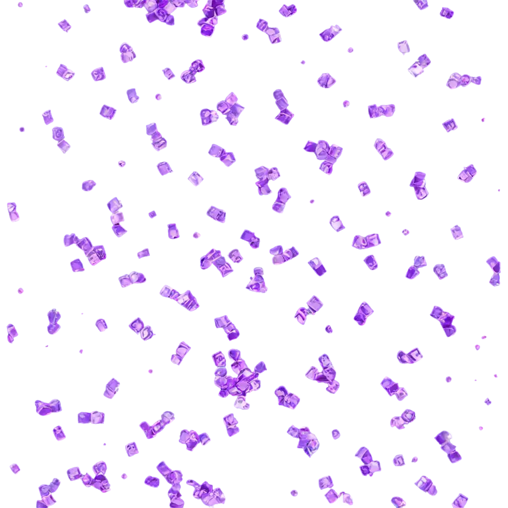 lavender confetti