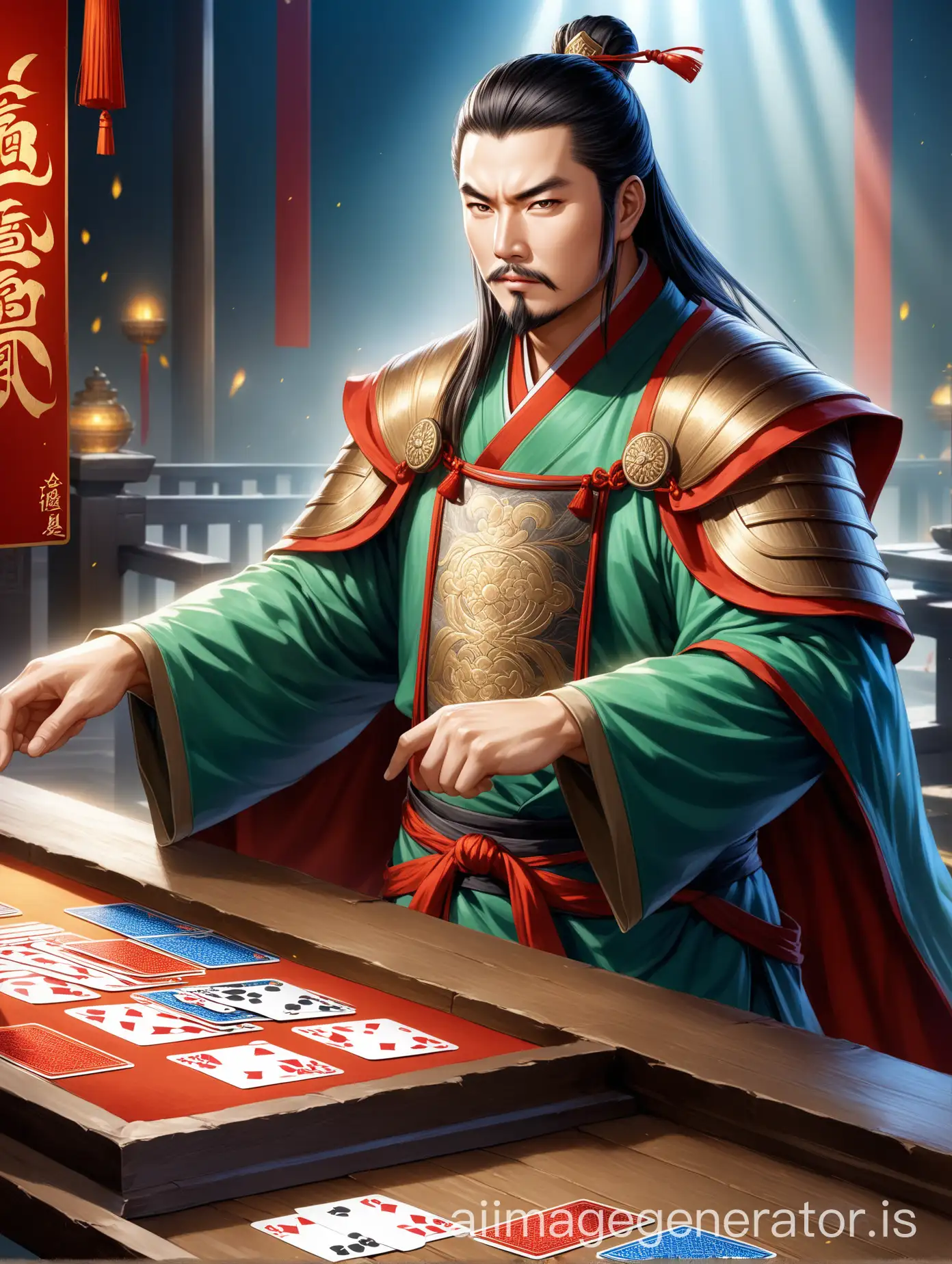 Three-Kingdoms-Cao-Wei-Strategist-Cheng-Yu-Portrait