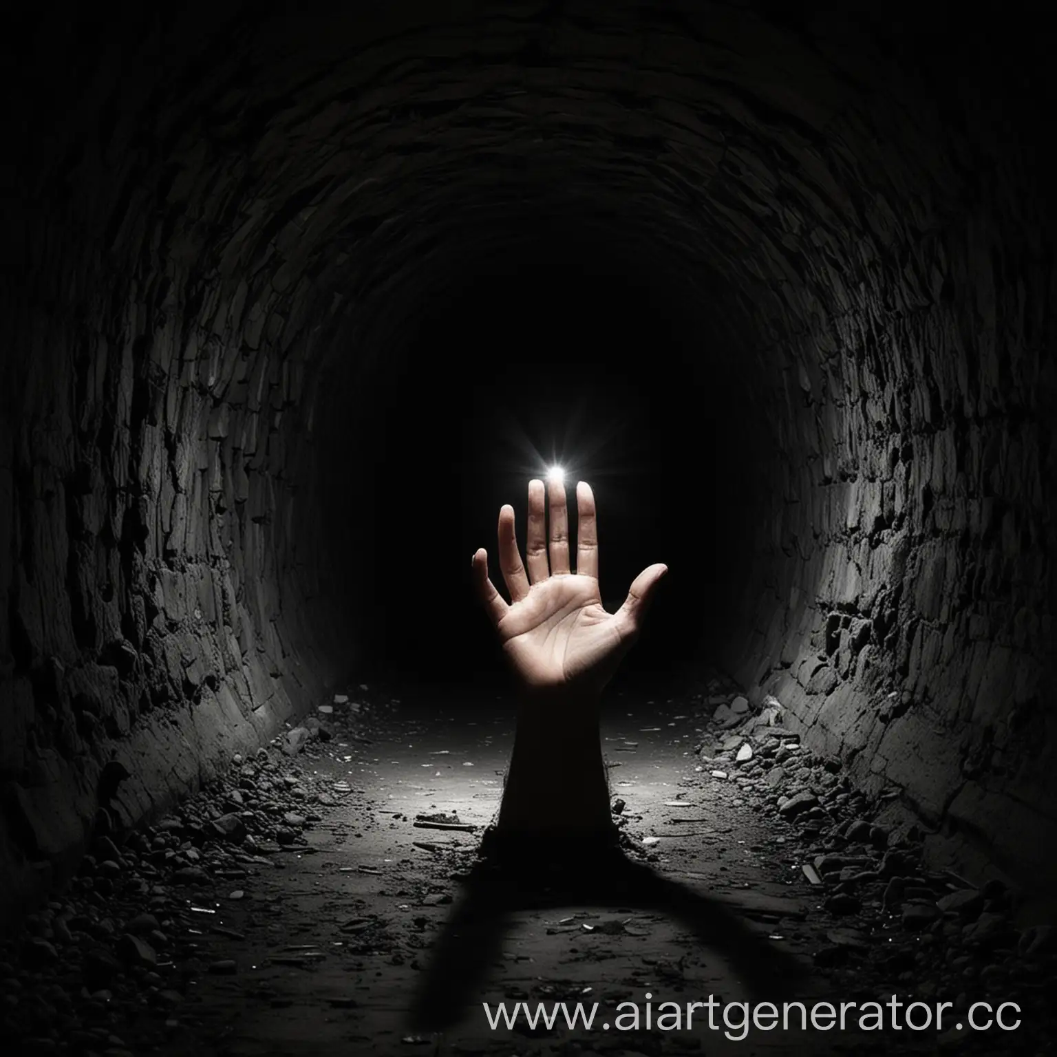 помощь, руки, черный фон, нищета, свет в конце тунеля