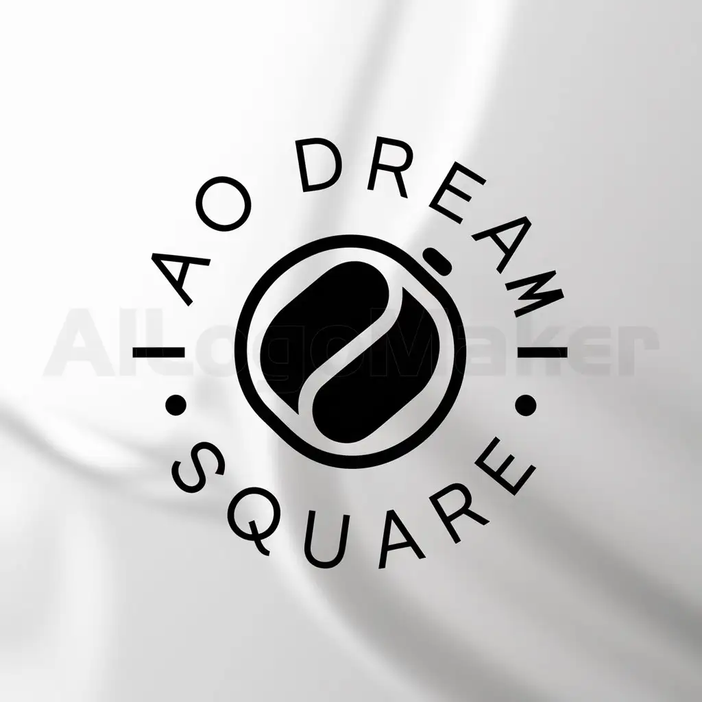a logo design,with the text " Zao dream square", main symbol:sour jujube,Minimalistic,clear background