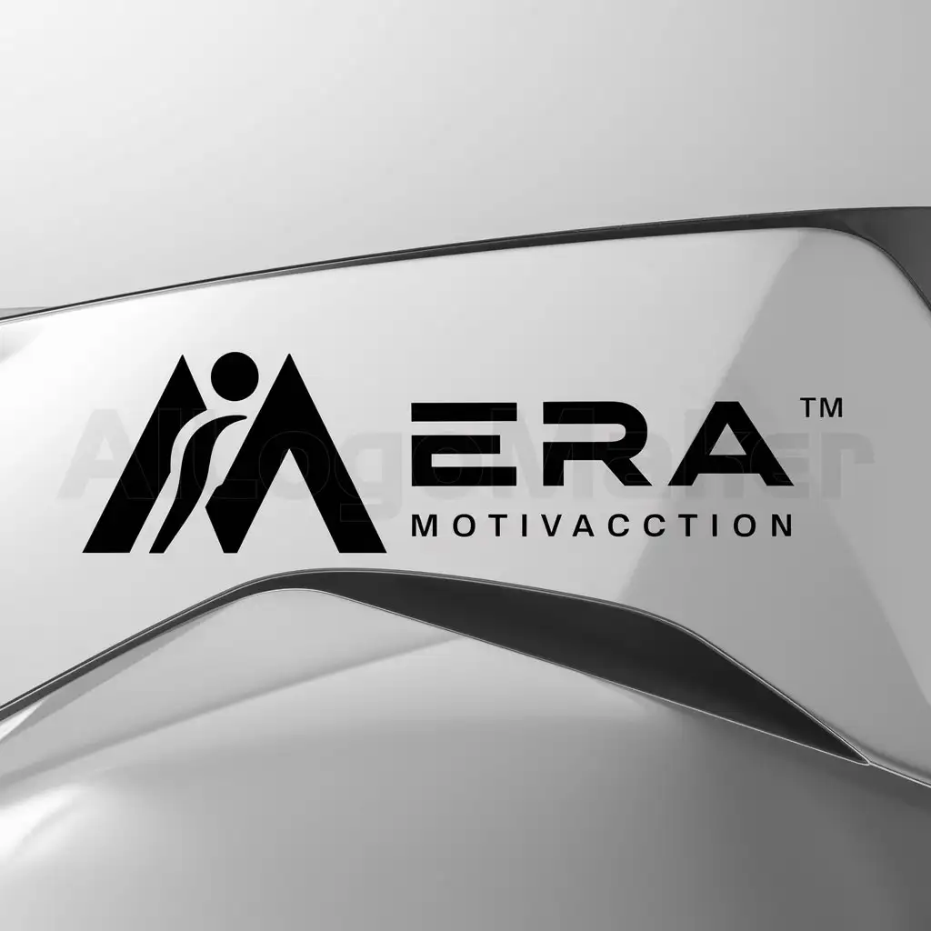 a logo design,with the text "era", main symbol:motivaction,Moderate,be used in Sports Fitness industry,clear background
