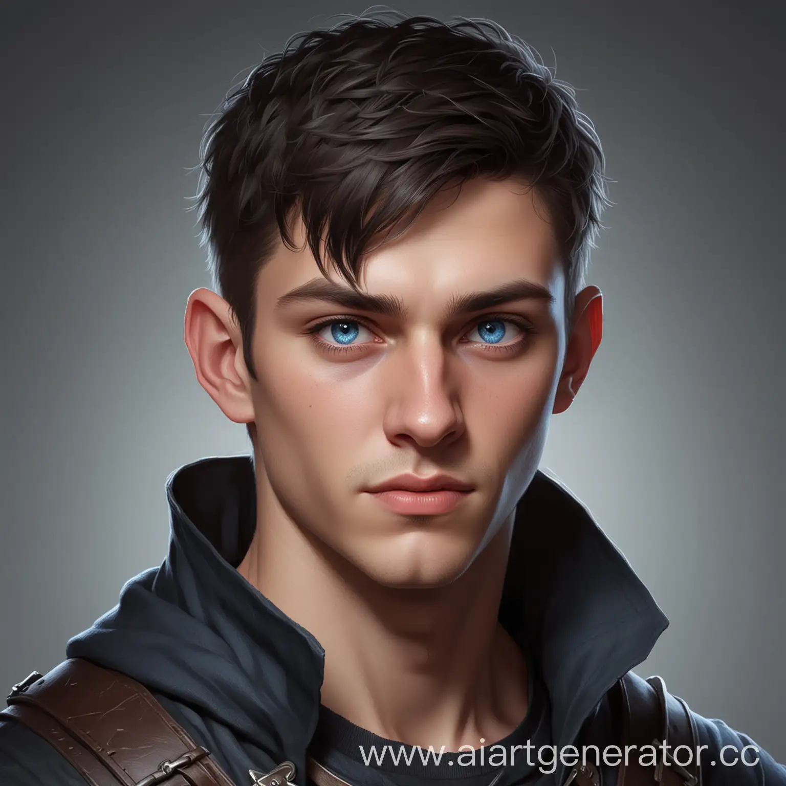 Young-Male-Thief-Portrait-Mysterious-Rogue-with-Blue-Eyes