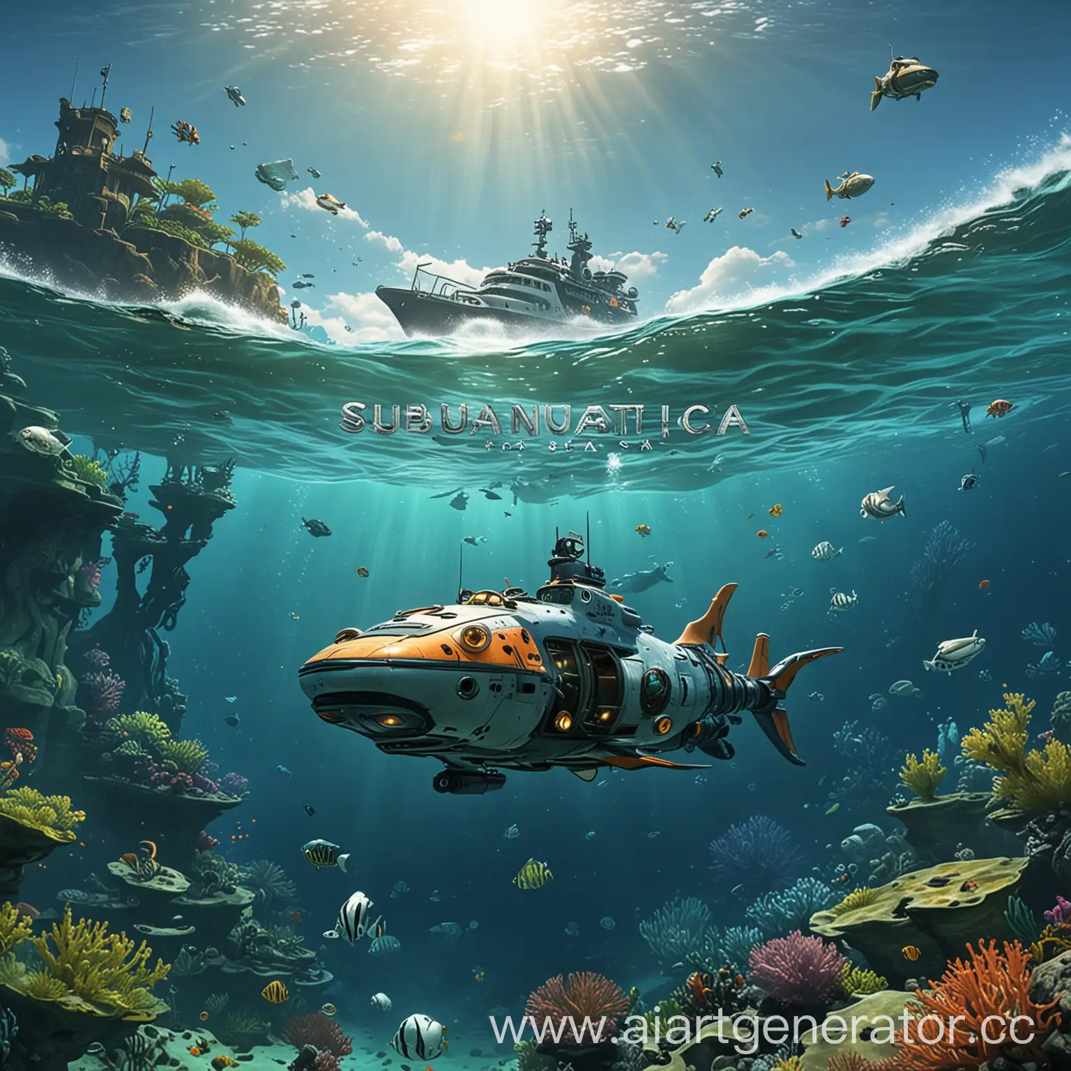 Exploring-the-Mysteries-of-Subnautica-Underwater-Adventure-Art