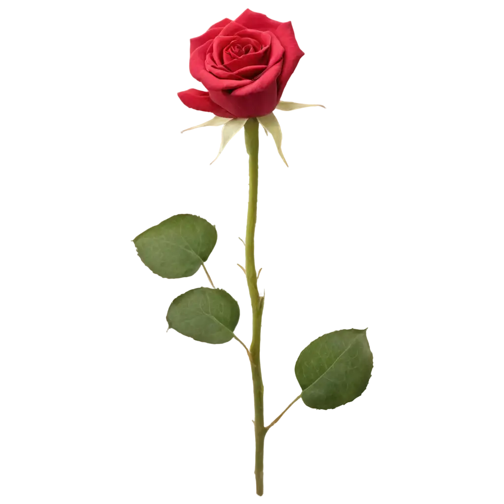 Stunning-PNG-Image-of-a-Beautiful-Red-Rose-Enhance-Your-Content-with-HighQuality-Visuals