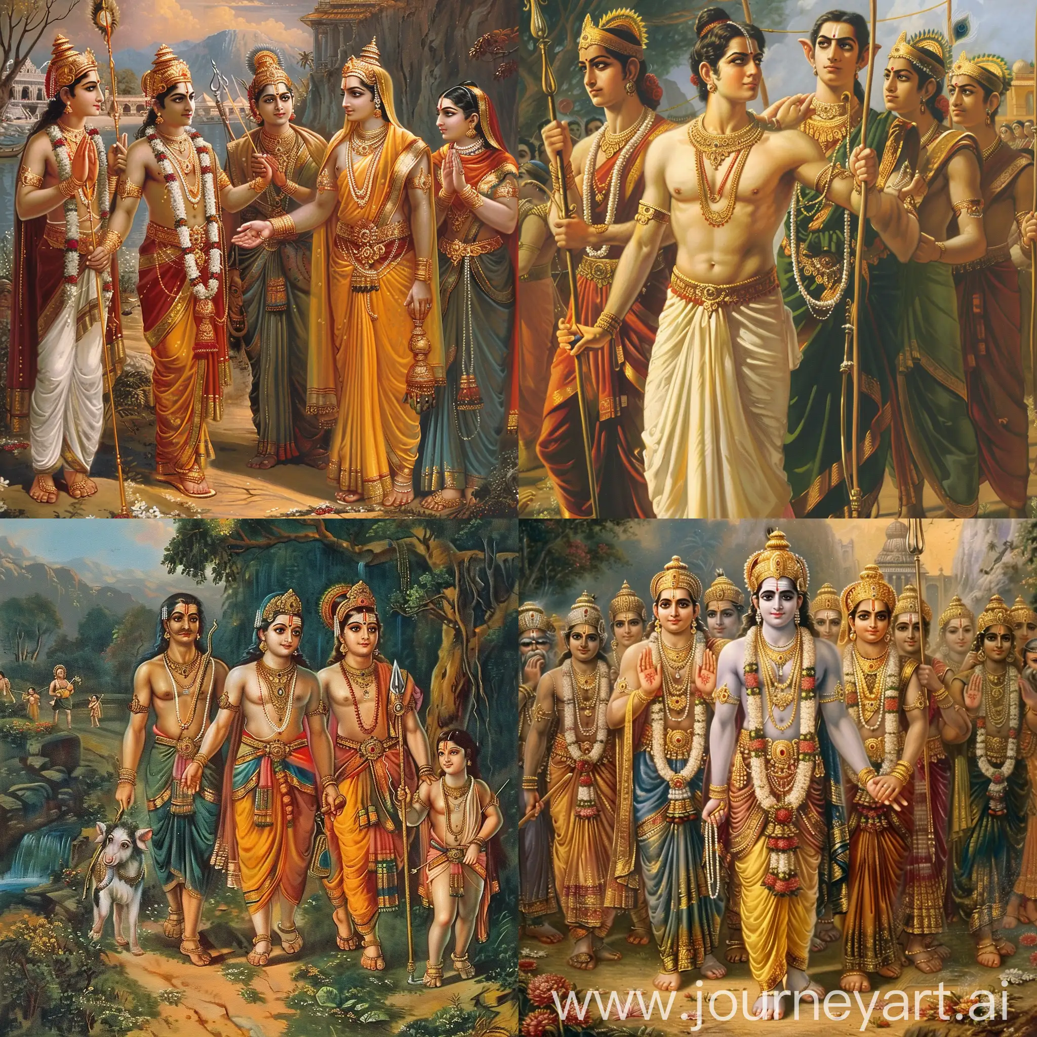 5 life stages of ramayana