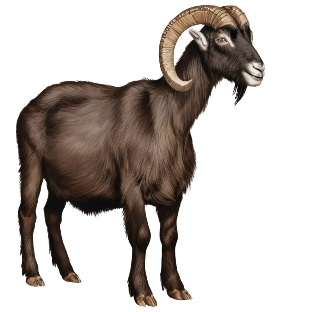 Majestic-Mountain-Goat-Captivating-PNG-Image-of-Natures-Grace