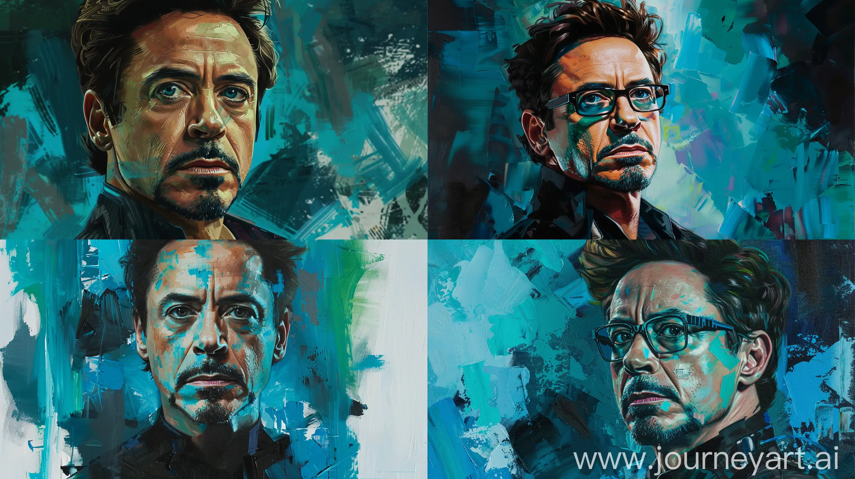 Robert-Downey-Jr-Portrayed-in-Star-Wars-Style-Oil-Painting