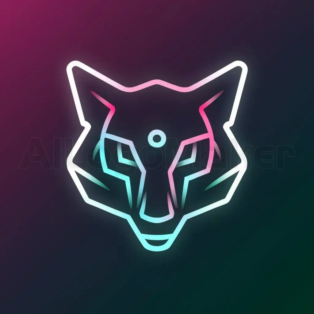 a logo design,with the text "cwolves", main symbol:wolf head in cyberpunk style,Moderate,be used in organization industry,clear background