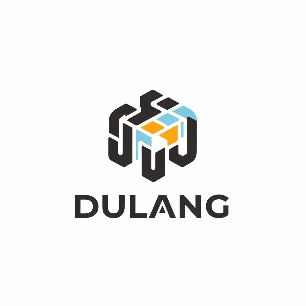 a logo design,with the text "Dulang", main symbol:electronic waste,Minimalistic,be used in Technology industry,clear background