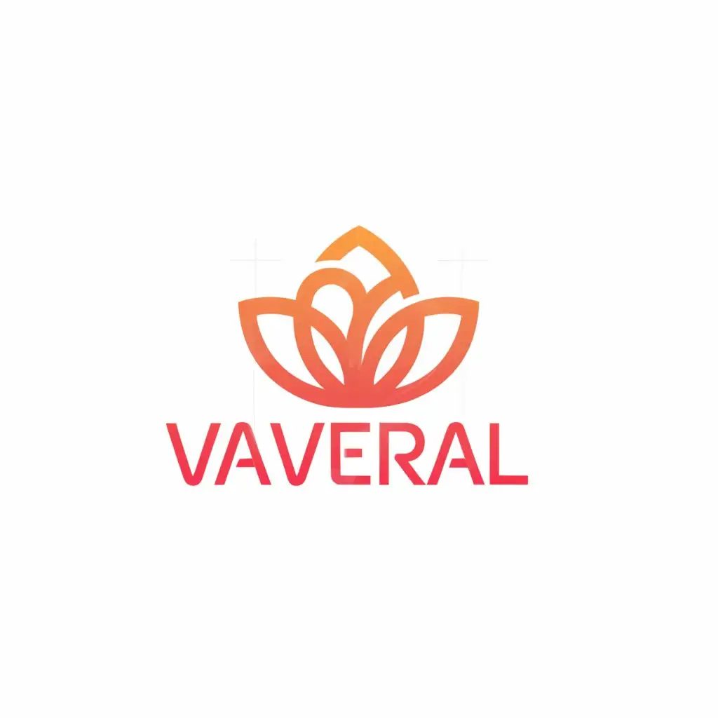 a logo design,with the text 'Vawerval', main symbol:Flor,Minimalistic,be used in Others industry,clear background