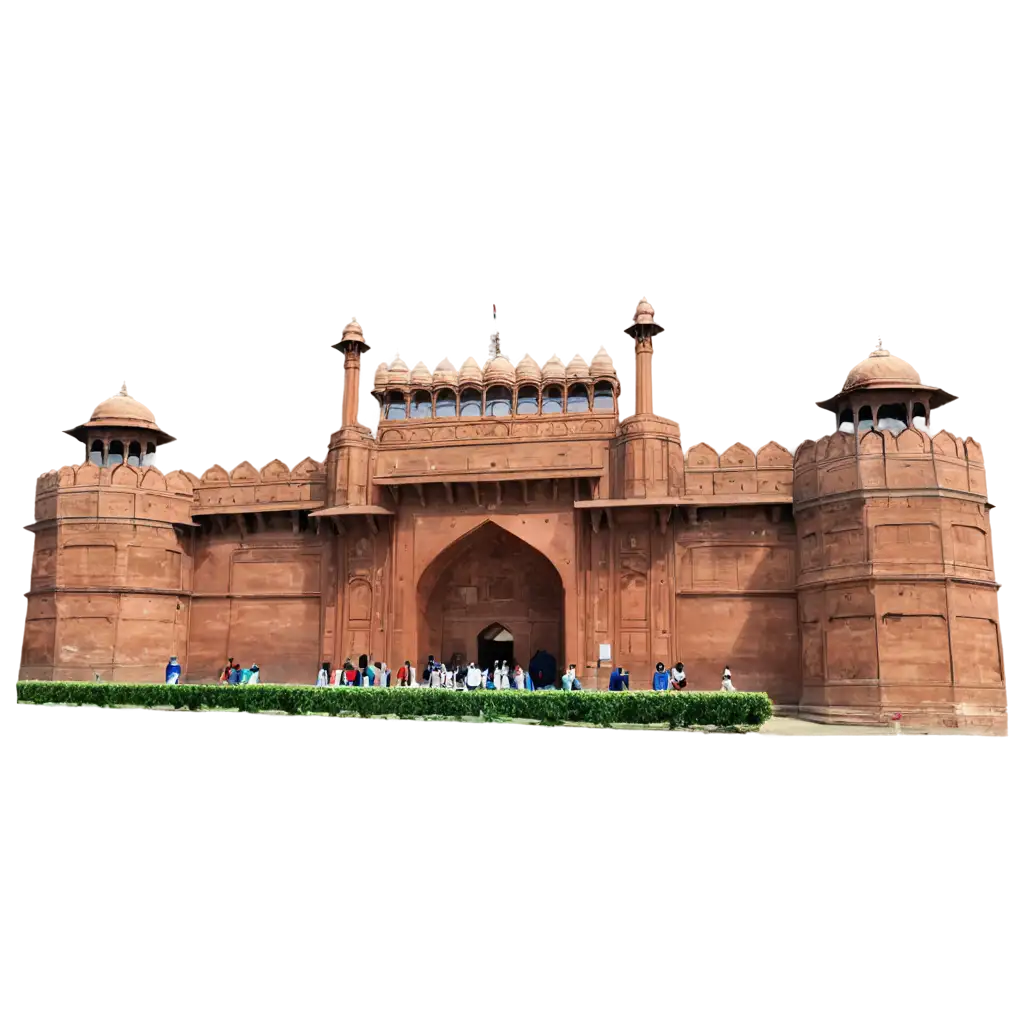 Full View of Red Fort Agra Delhi HighQuality PNG Image for Detailed ...