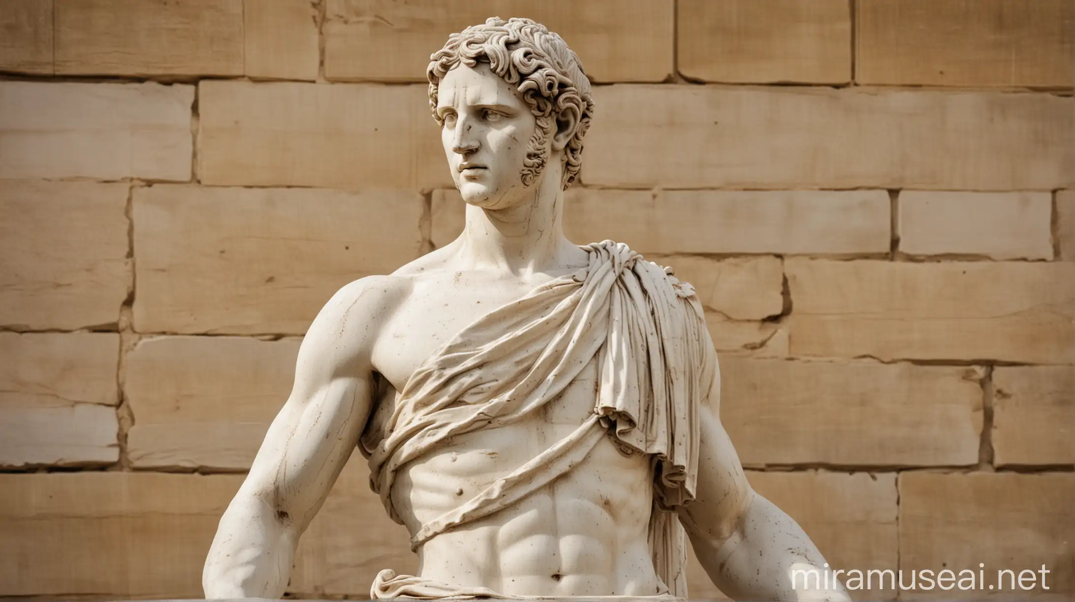 Apolo Statue in Ancient Greece