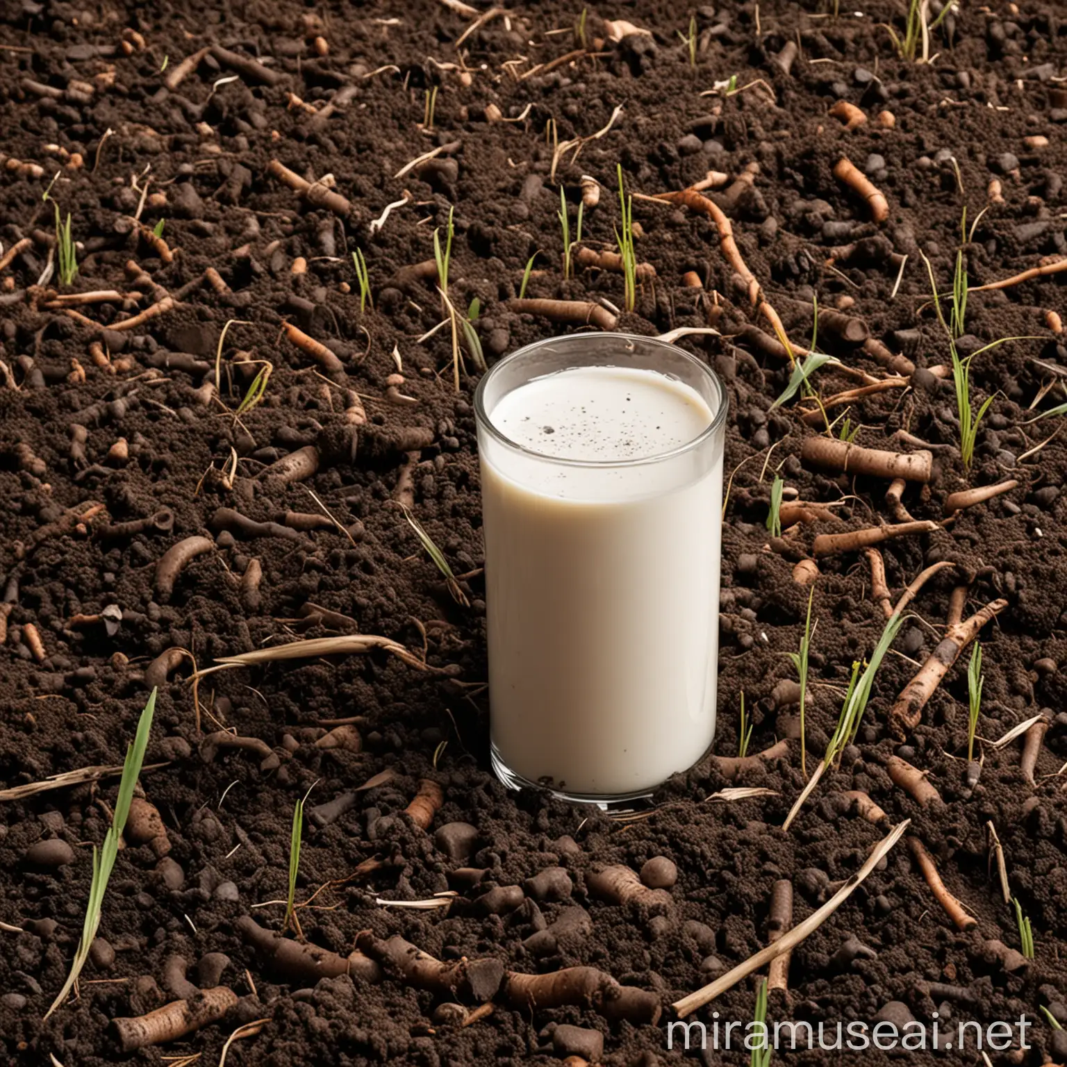 Healthy Soil Microbiome Nurtured by Grass and Milk