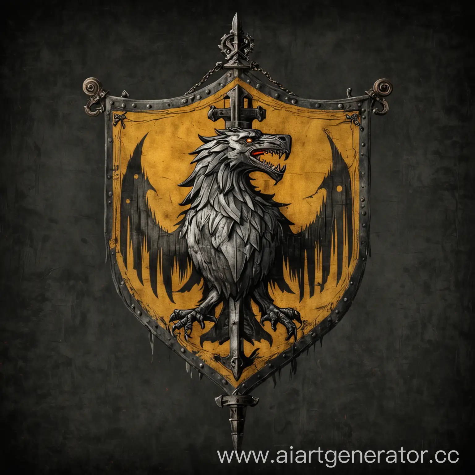 Флаг Нильфгаарда из Ведьмак 3