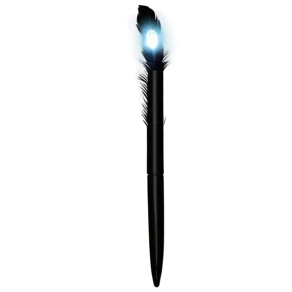 Exquisite-PNG-Image-LED-Pencil-with-Feather-Enhance-Your-Creativity