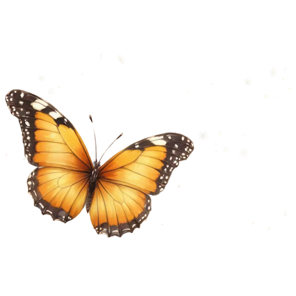 animasi gambar kartun kupu kupu cantik