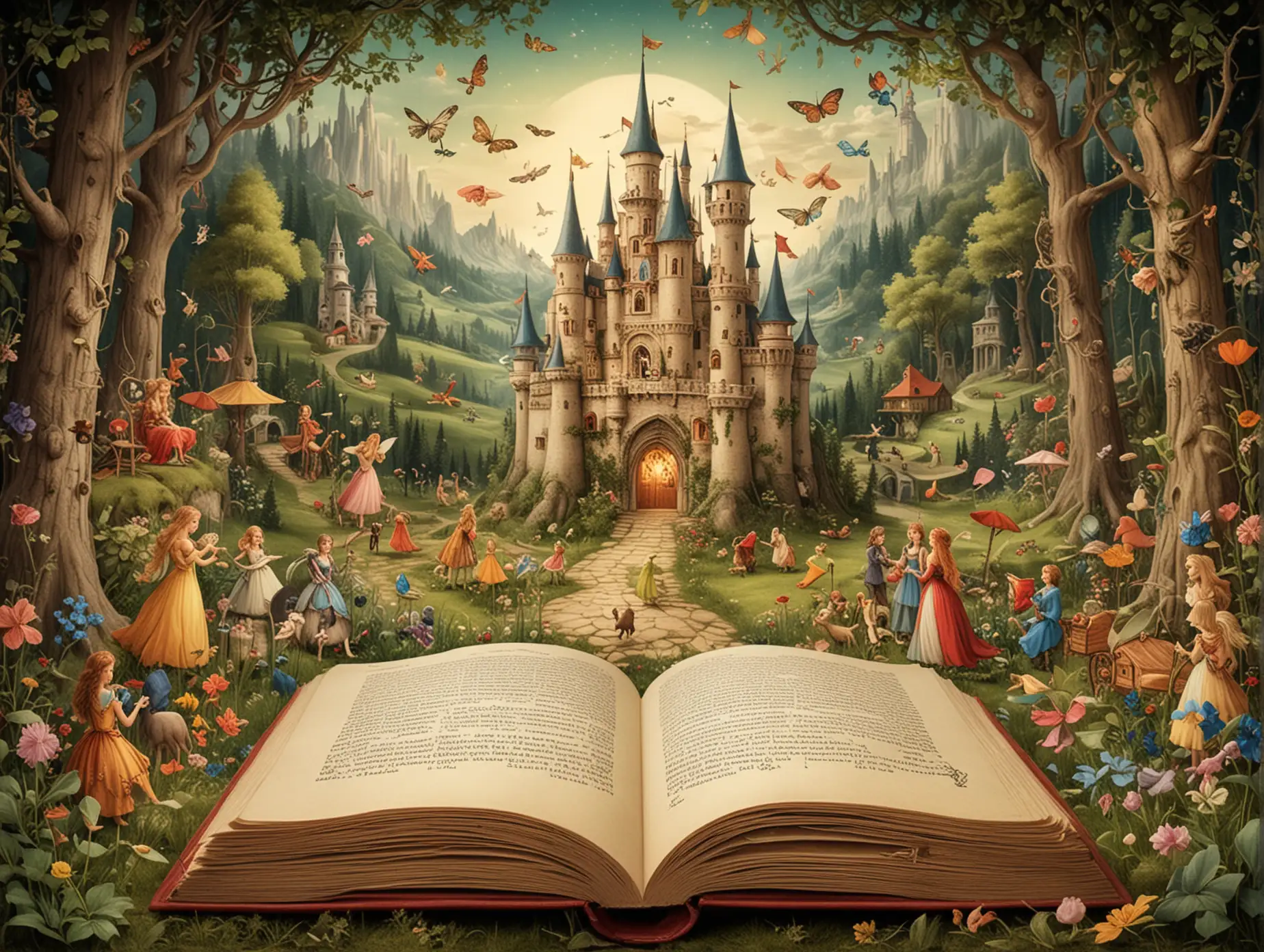 一本童话故事书
