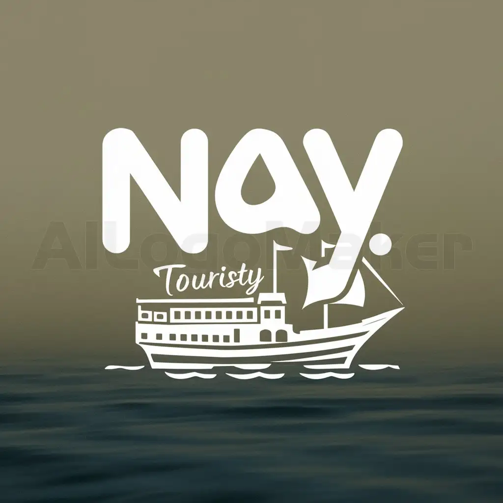 a logo design,with the text "nay", main symbol:touristy,Moderate,clear background