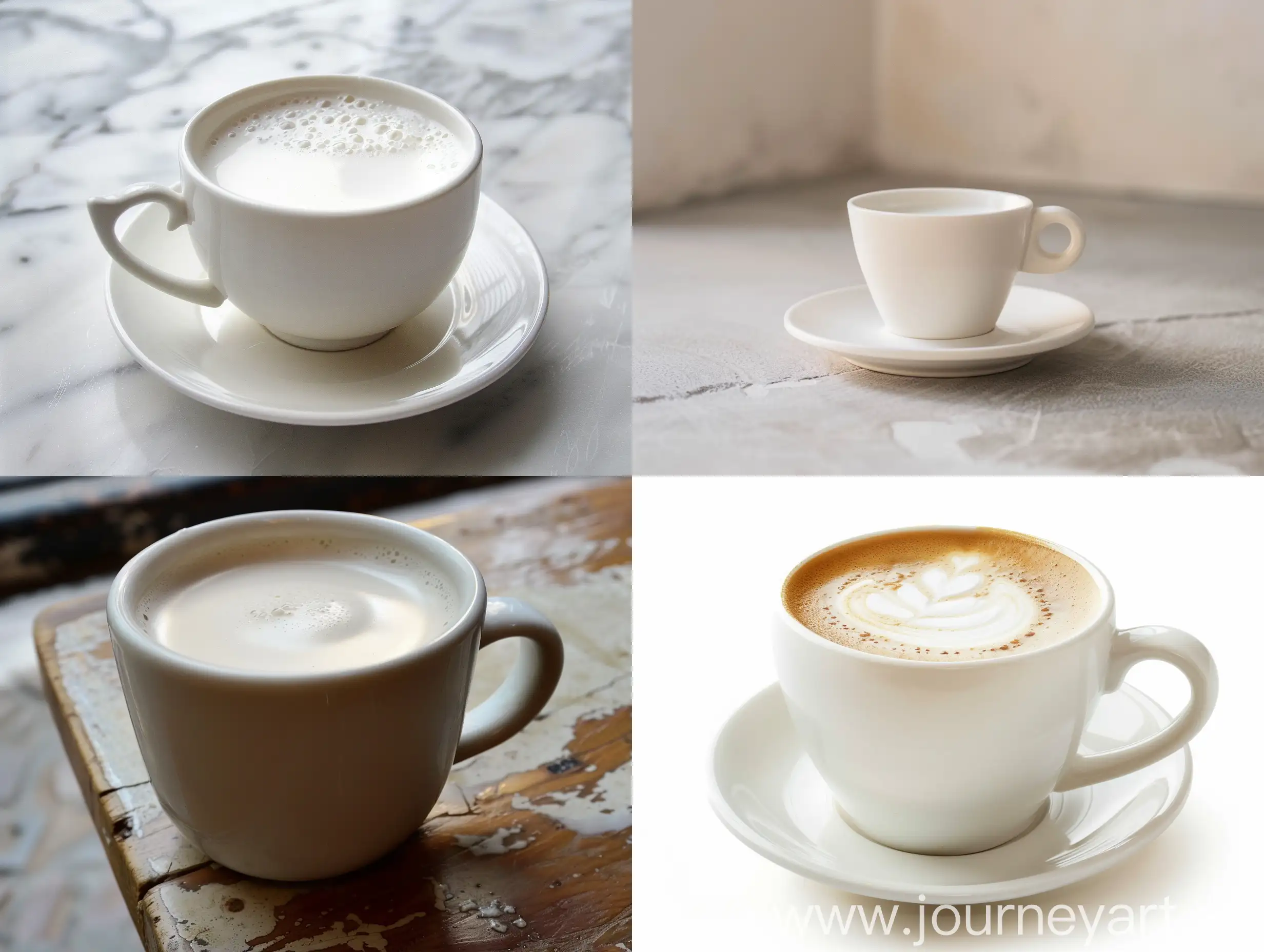 Steaming-Cup-of-Latte-on-Vintage-Saucer-Artistic-Beverage-Photography